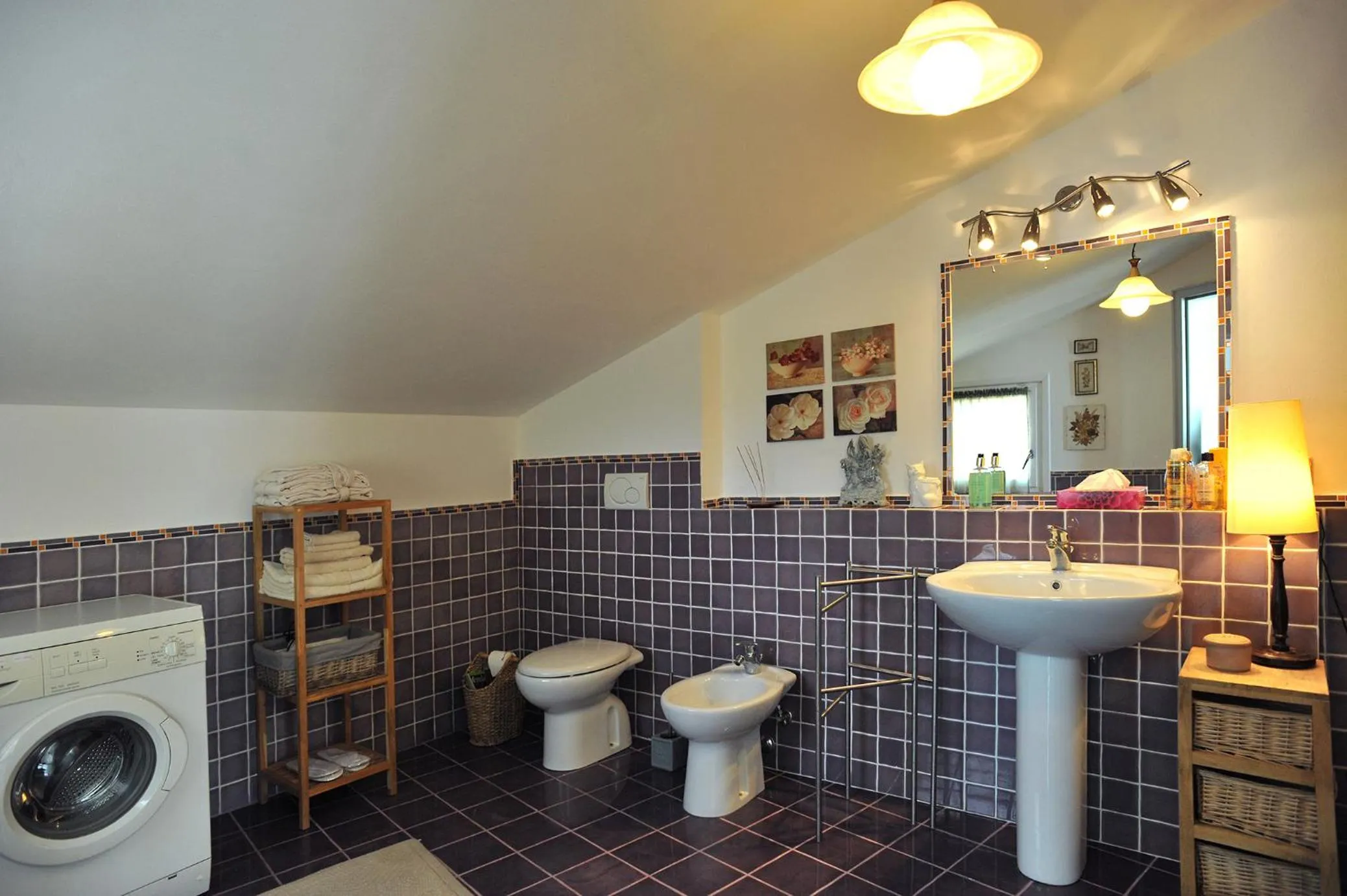 Bathroom in IL golfo artisti e poeti villa thea