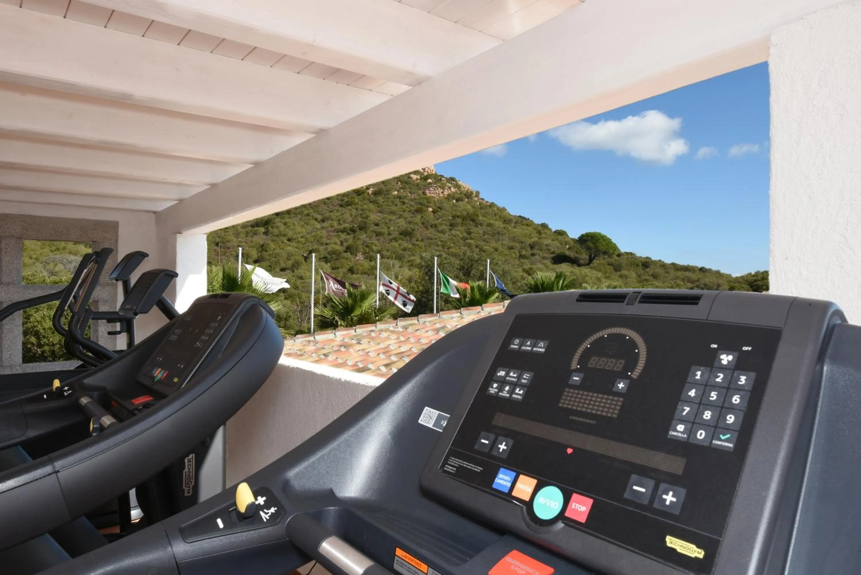 Fitness centre/facilities in Grand Hotel Cannigione