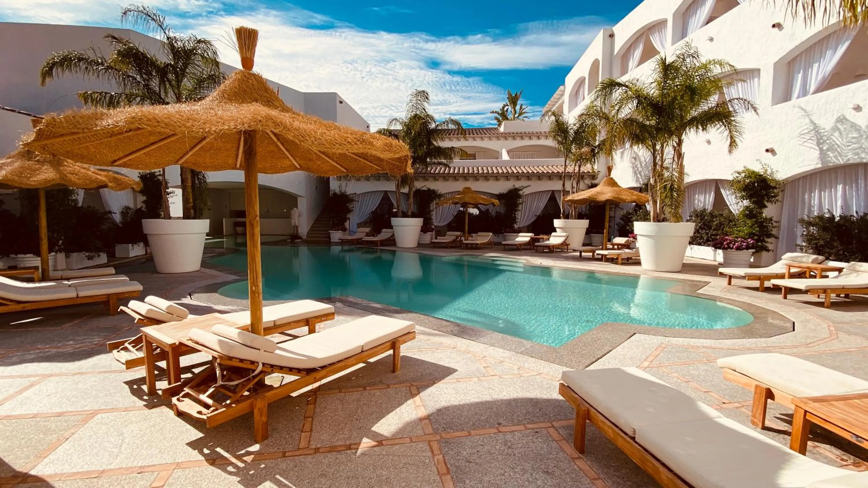 Swimming pool in Grand Hotel Cannigione