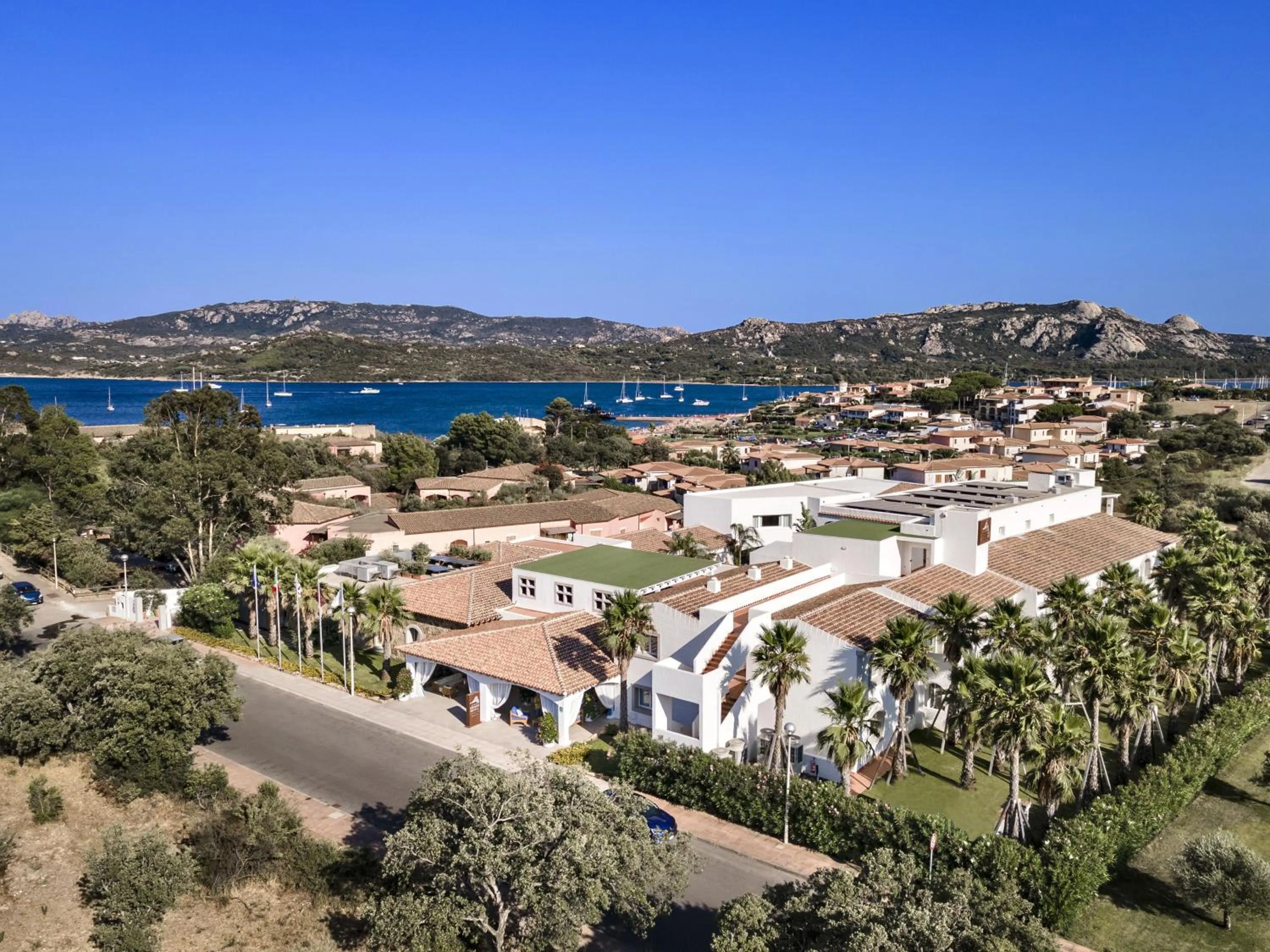 Bird's eye view in Grand Hotel Cannigione