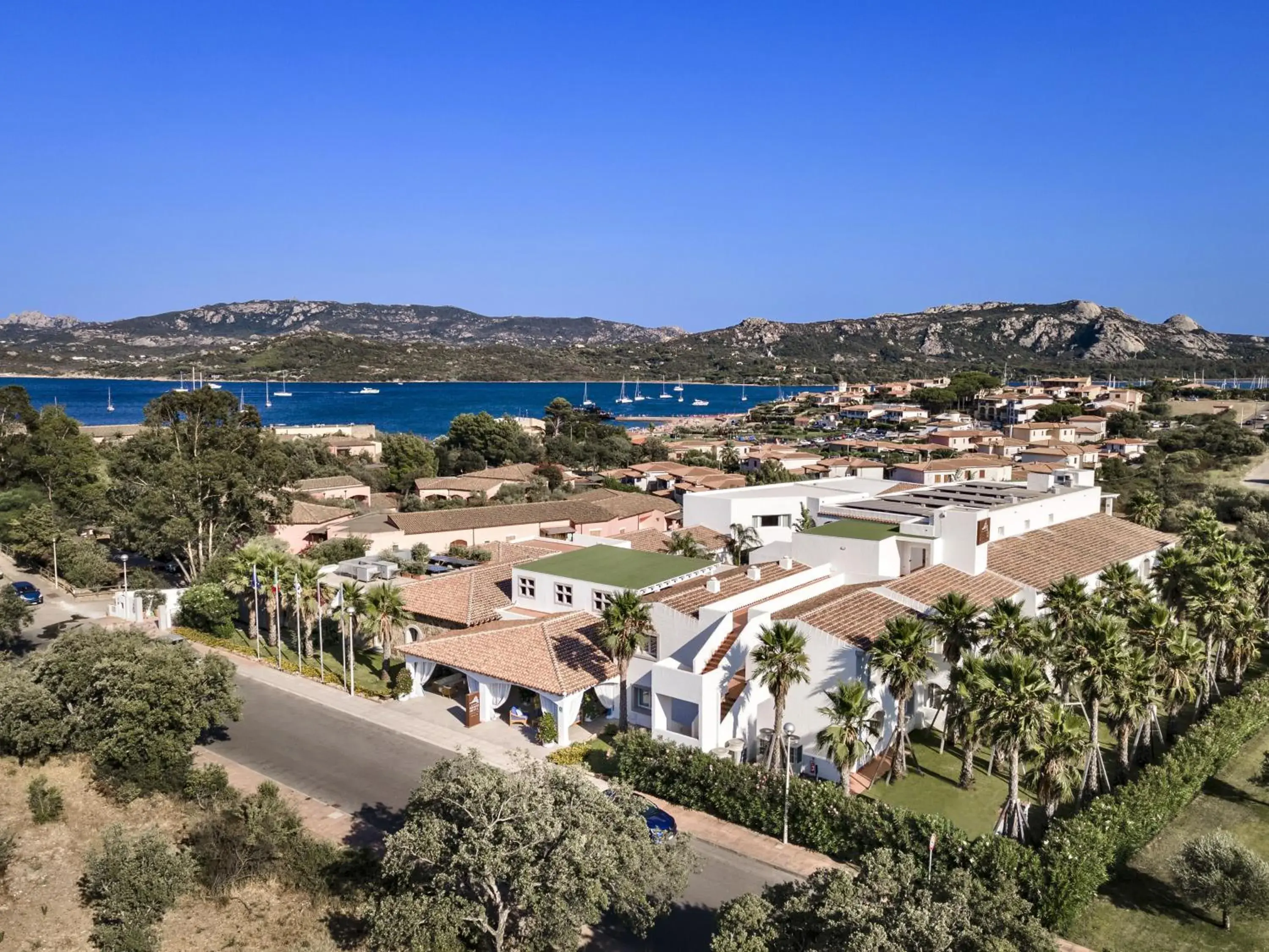 Bird's eye view in Grand Hotel Cannigione Bird's eye view in Grand Hotel Cannigione