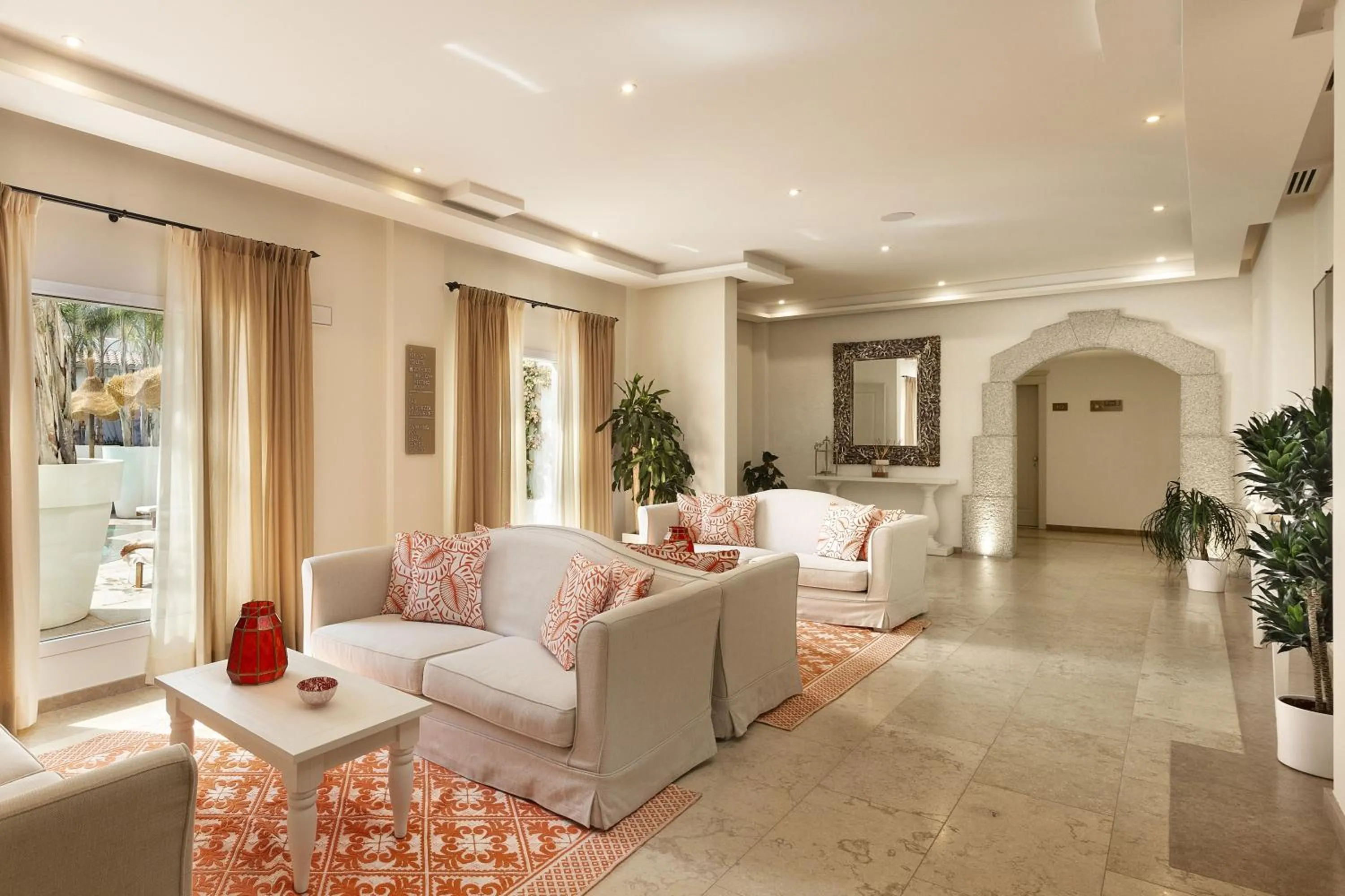 Lobby or reception in Grand Hotel Cannigione