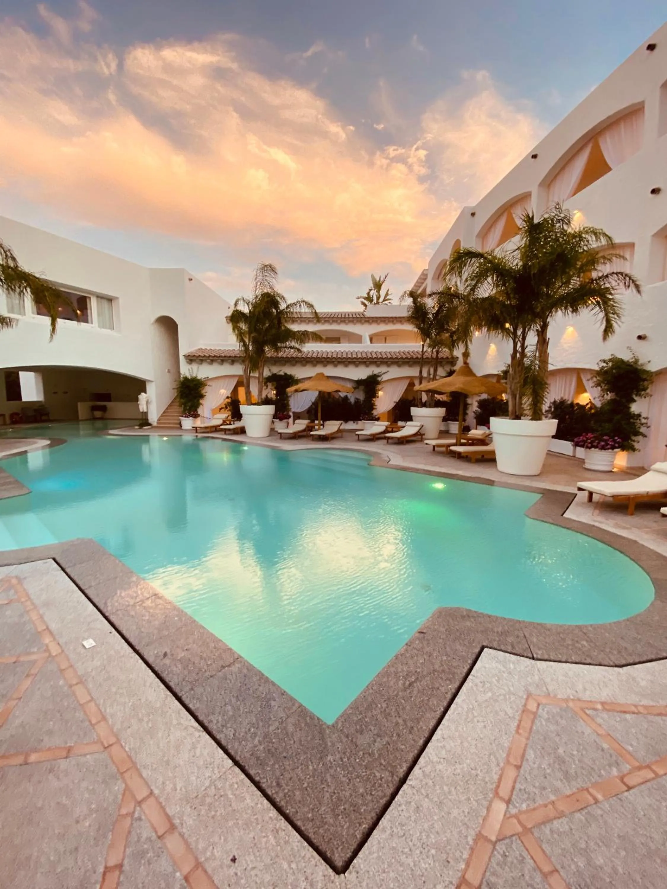 Swimming pool in Grand Hotel Cannigione