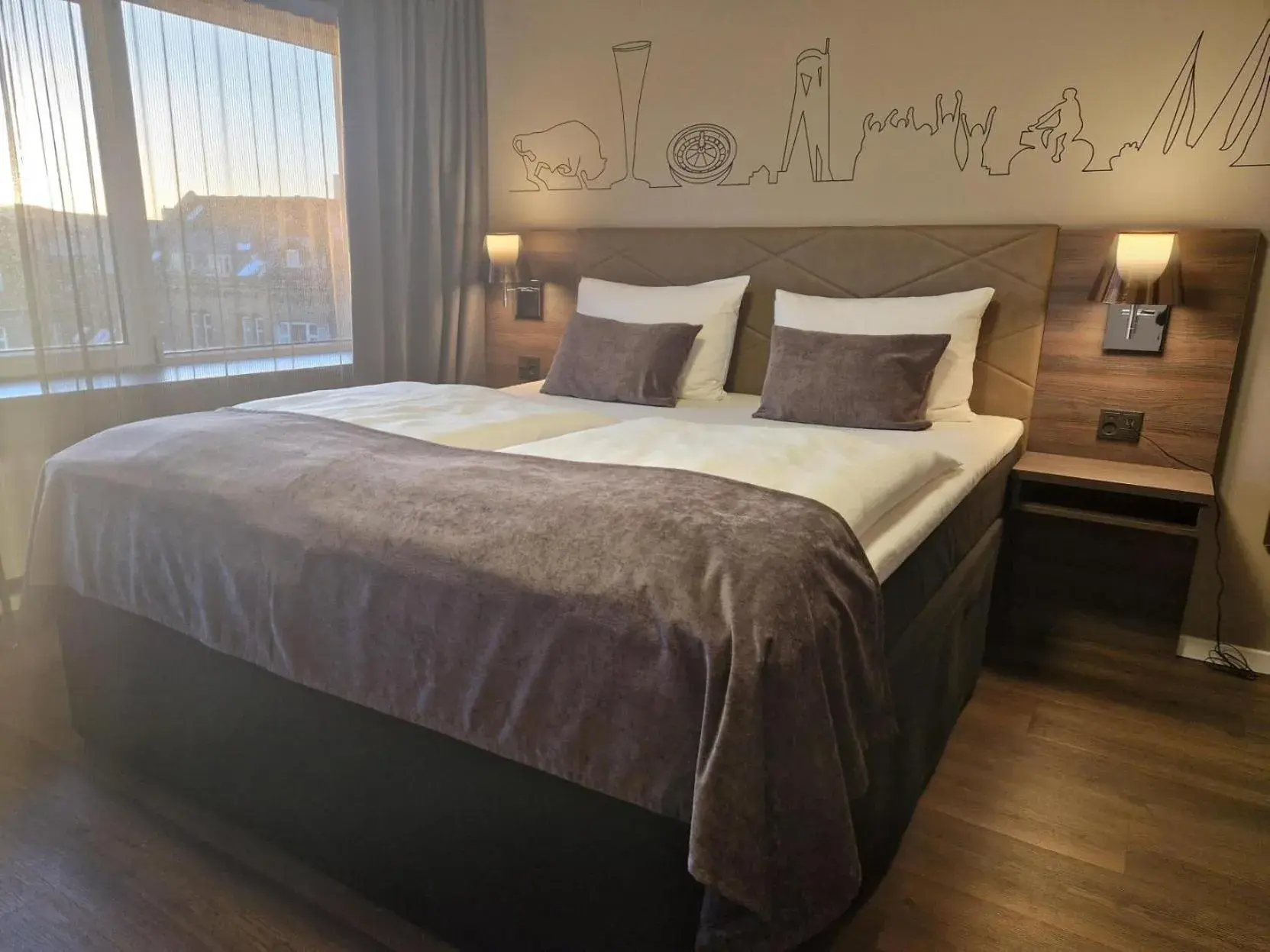 Bedroom, Bed in Radisson Blu Limfjord Hotel, Aalborg Bedroom, Bed in Radisson Blu Limfjord Hotel, Aalborg