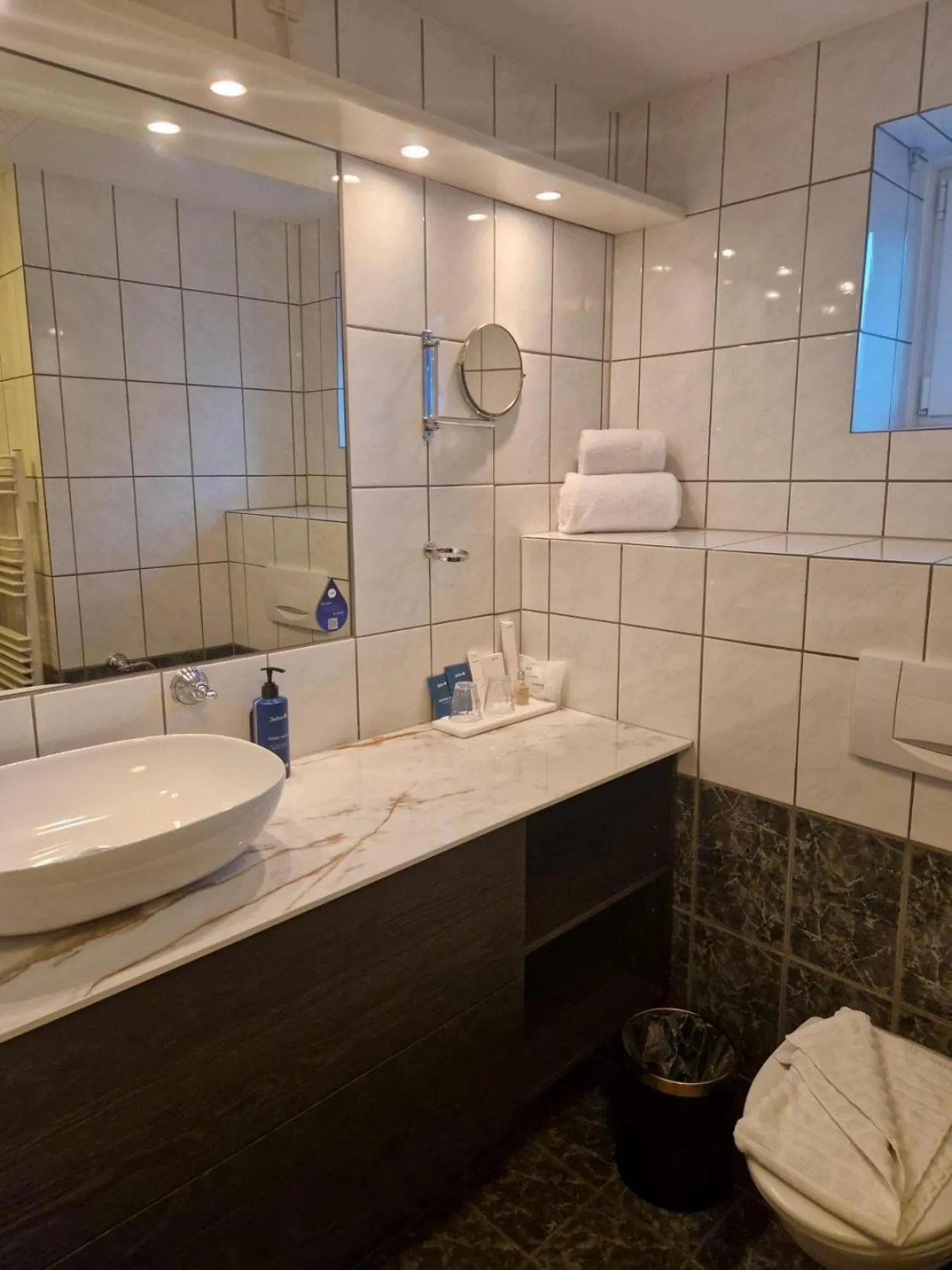 Toilet in Radisson Blu Limfjord Hotel, Aalborg