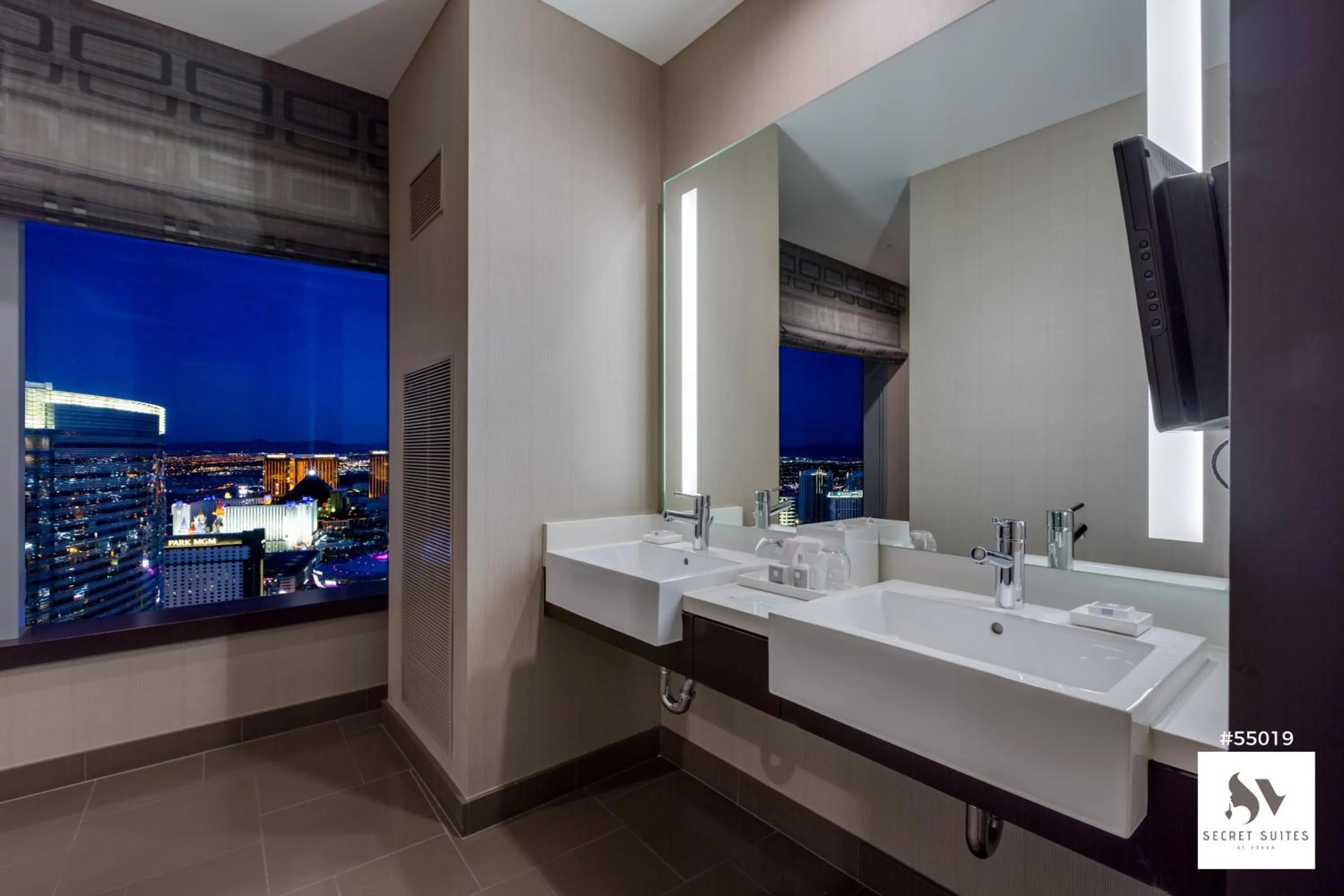 Bathroom in Secret Suites At Vdara