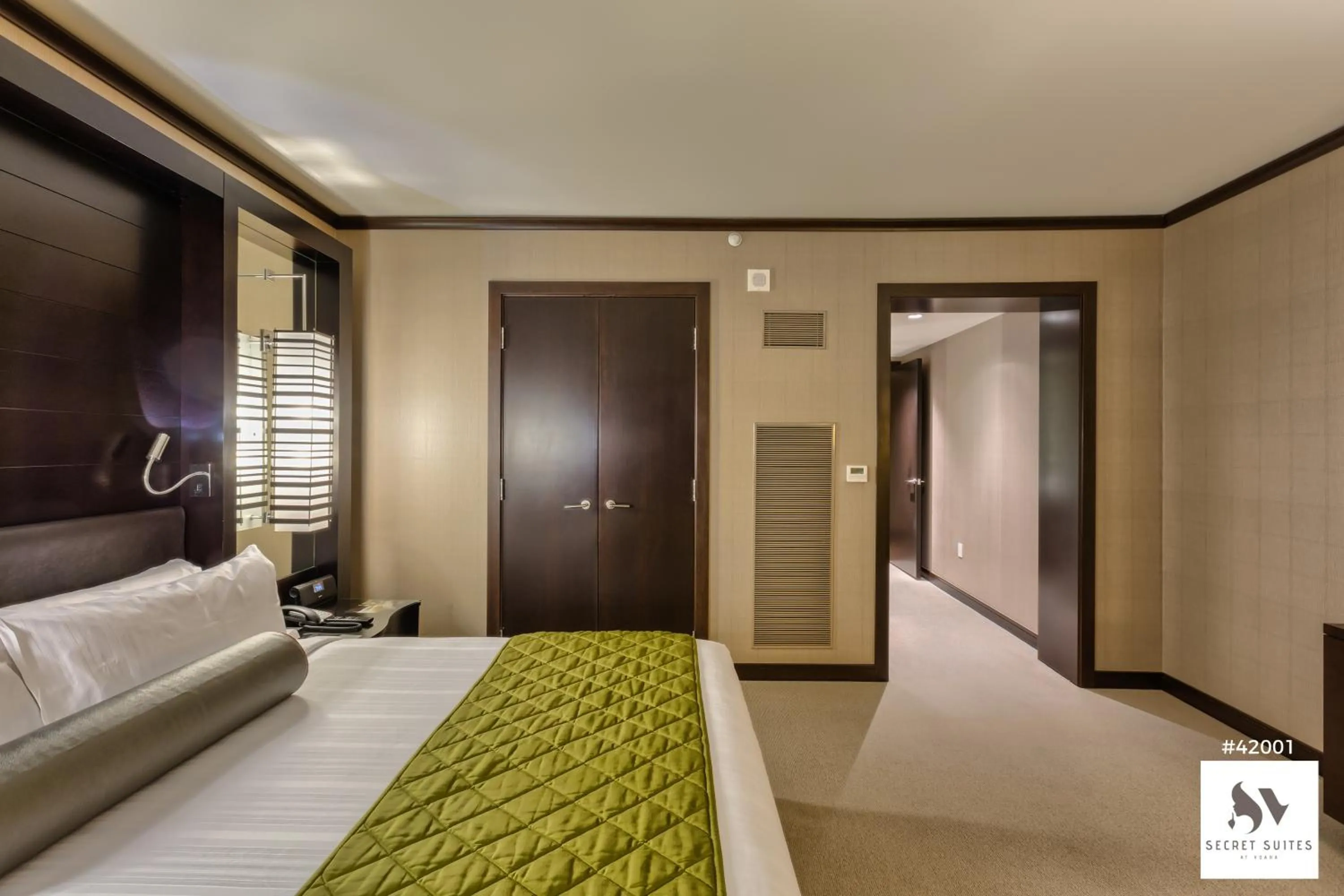 Bed in Secret Suites At Vdara