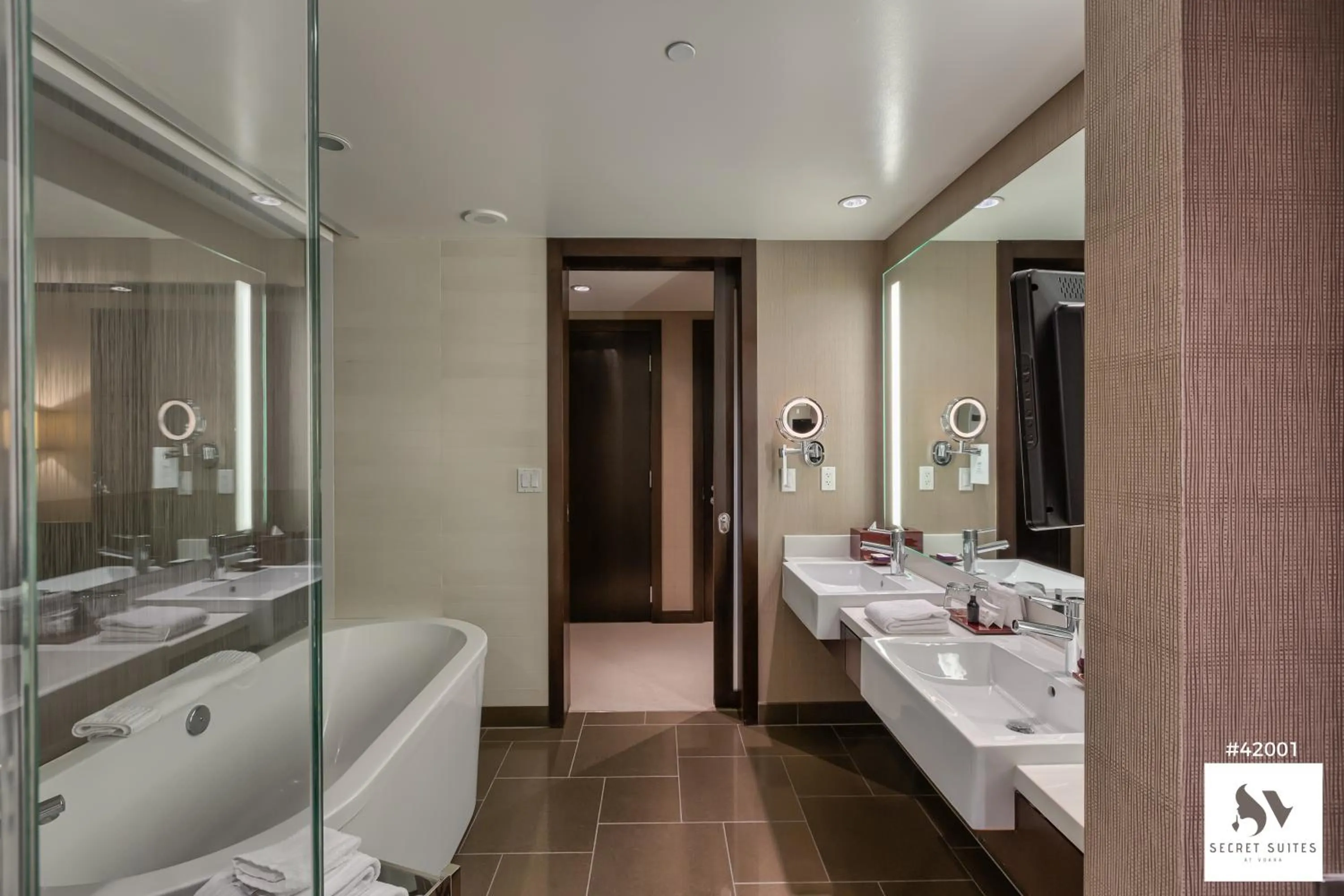 Bed in Secret Suites At Vdara