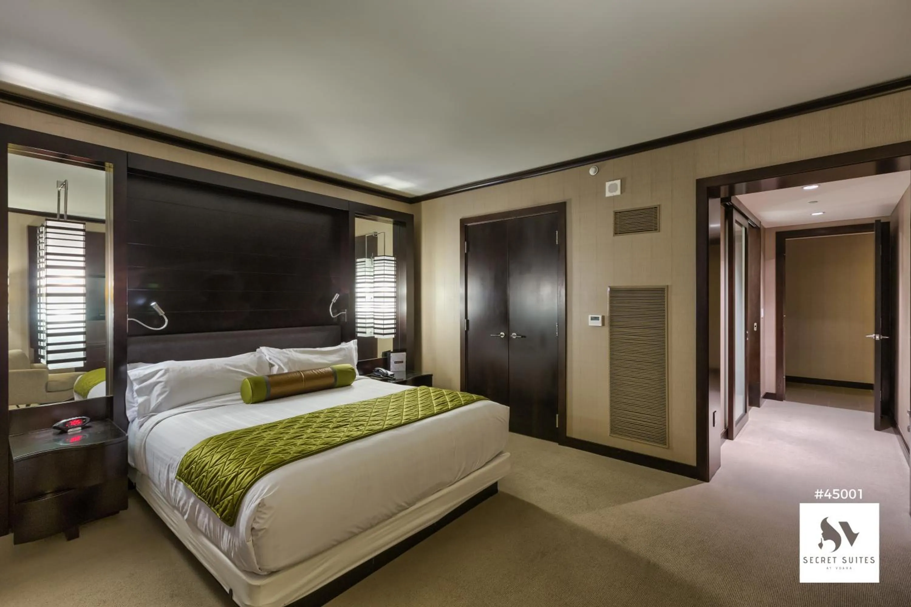 Bed in Secret Suites At Vdara