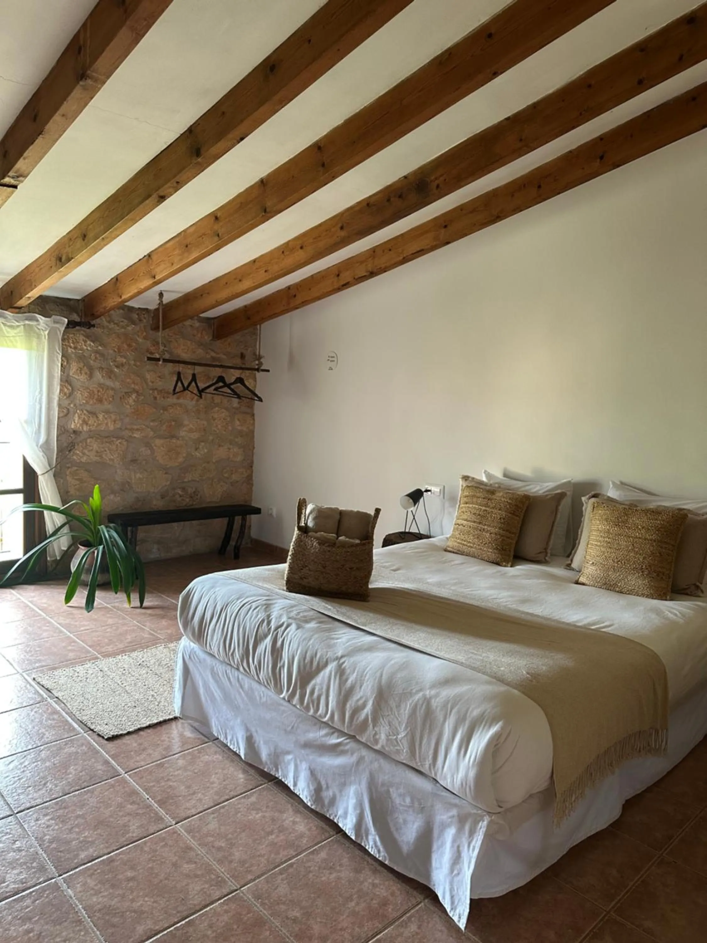 Bed in Agroturismo Finca Son Pieras