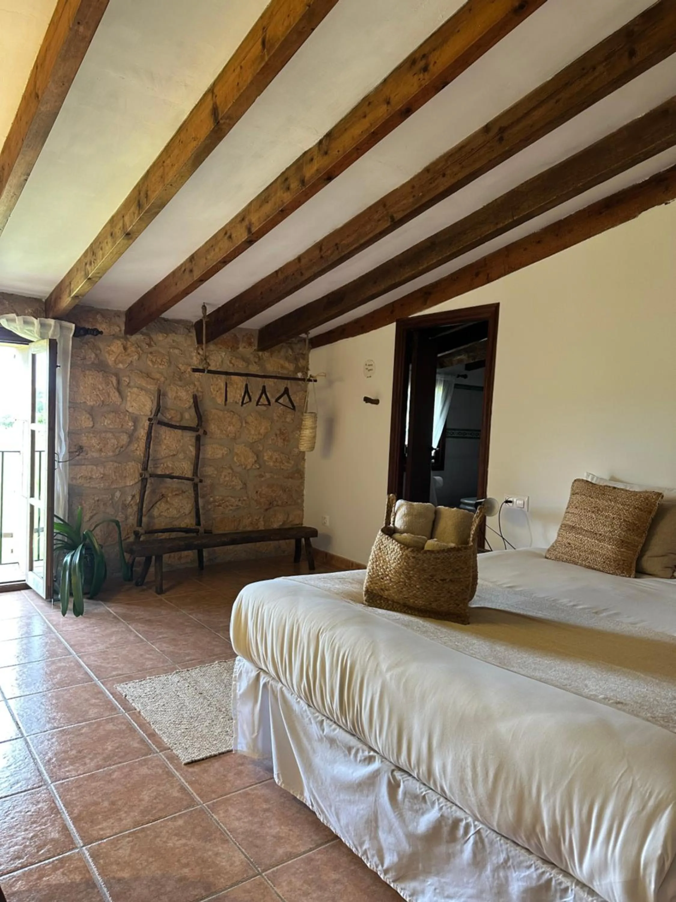 Bed in Agroturismo Finca Son Pieras