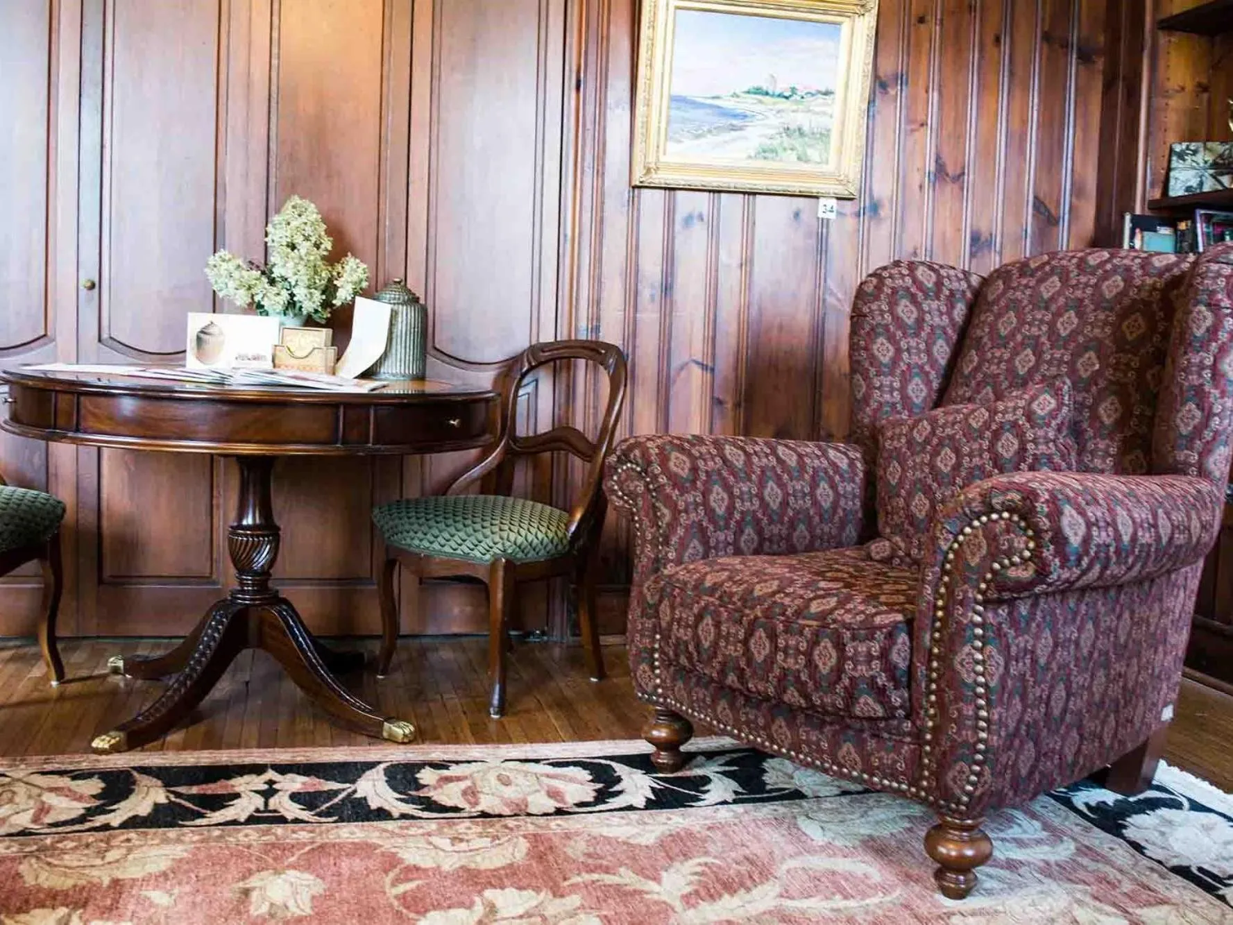 Living room in The Manor on Front