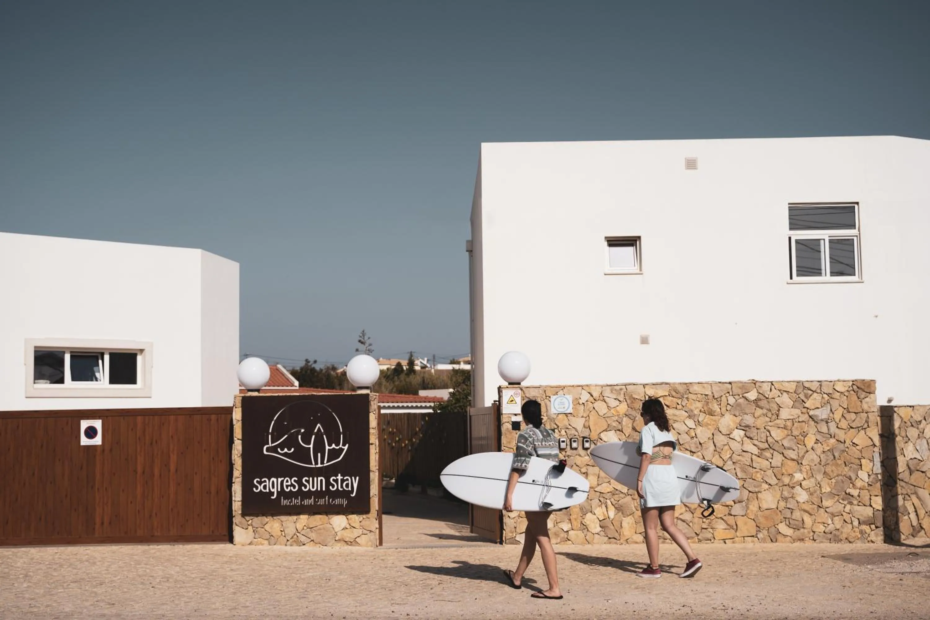 Property building in Sagres Sun Stay - Surf Camp & Hostel