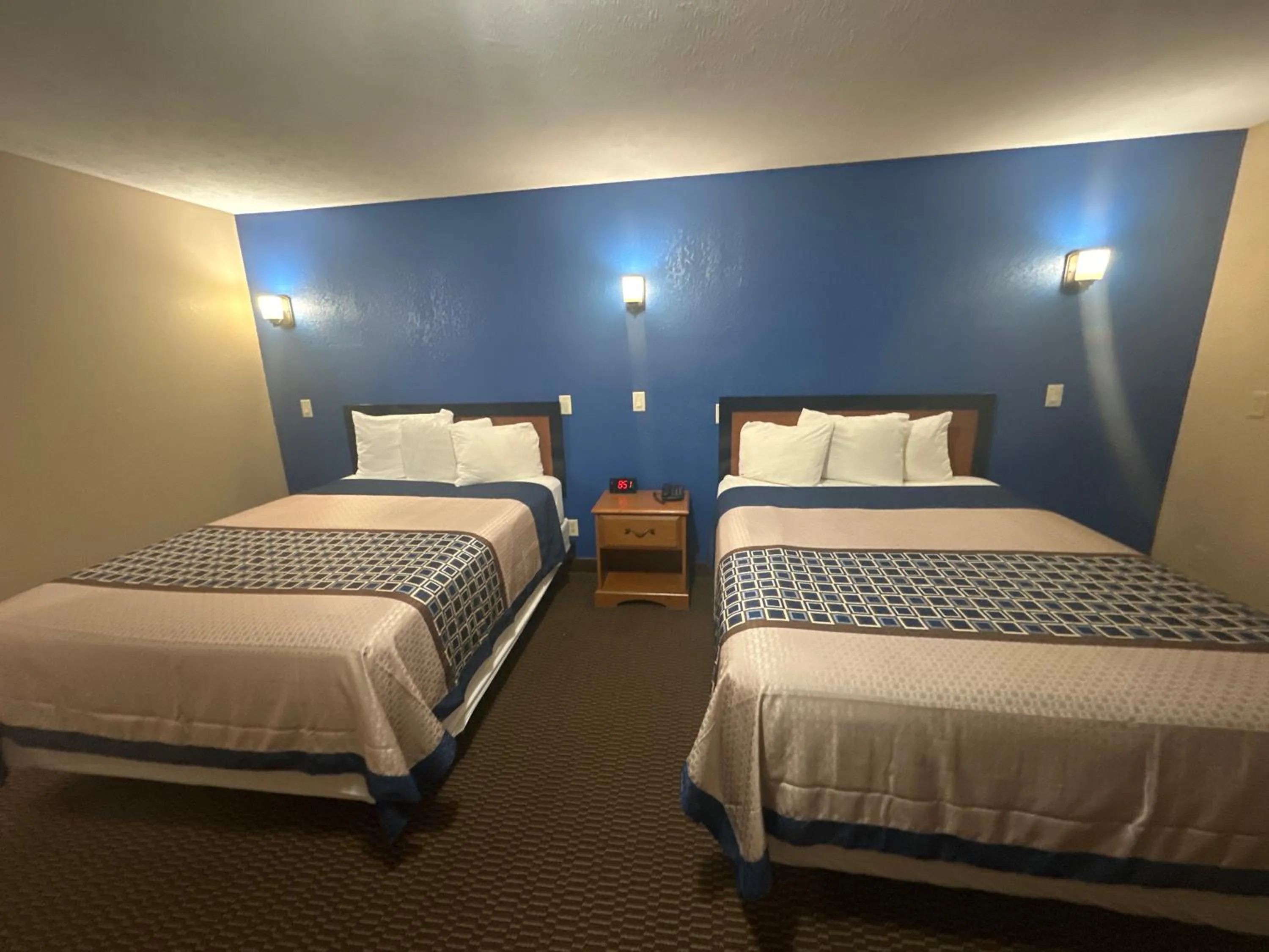 Bed in Eco-Lux Inn Norfolk