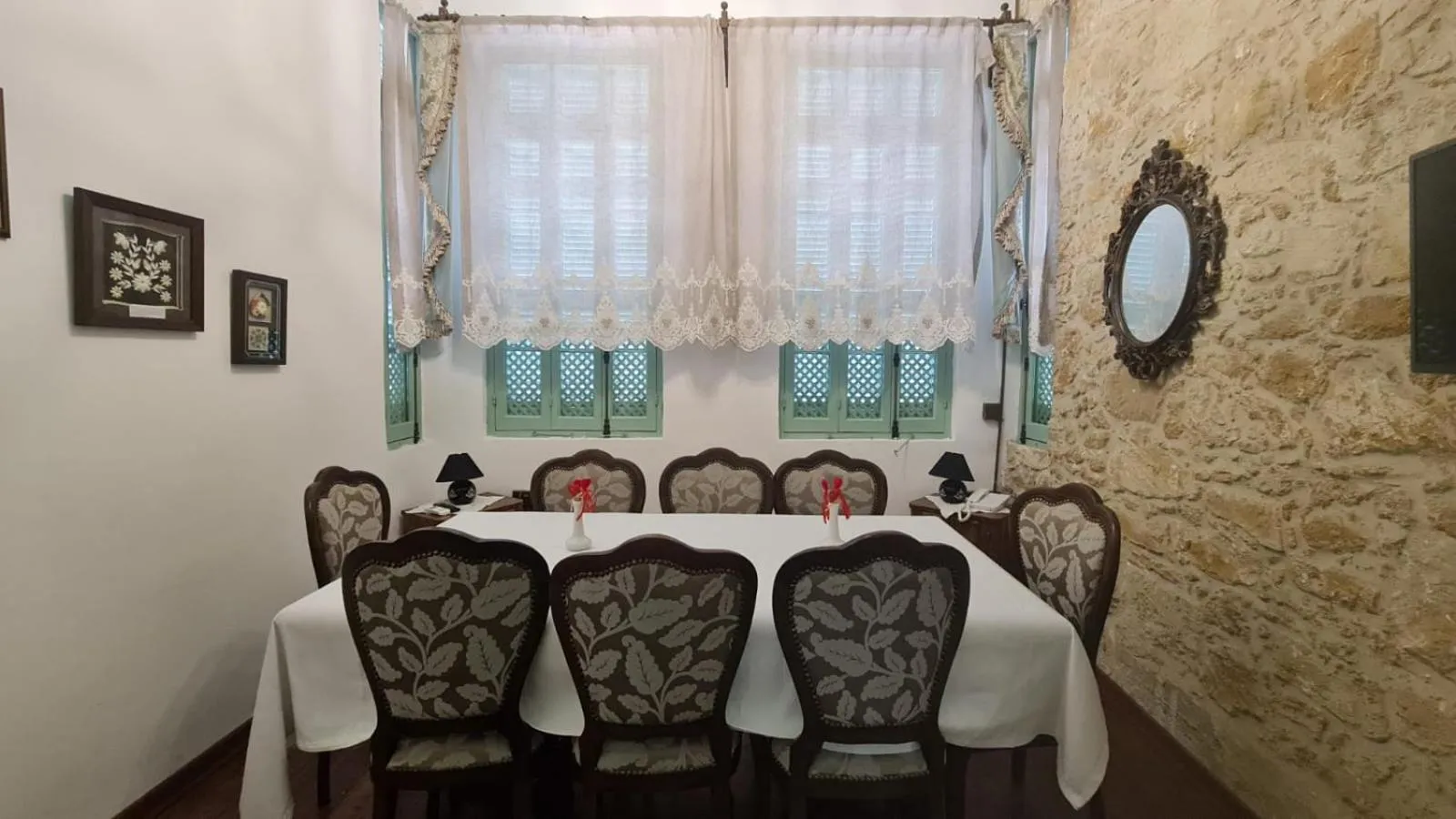 Seating area in Hotel Valide Hanim Konak