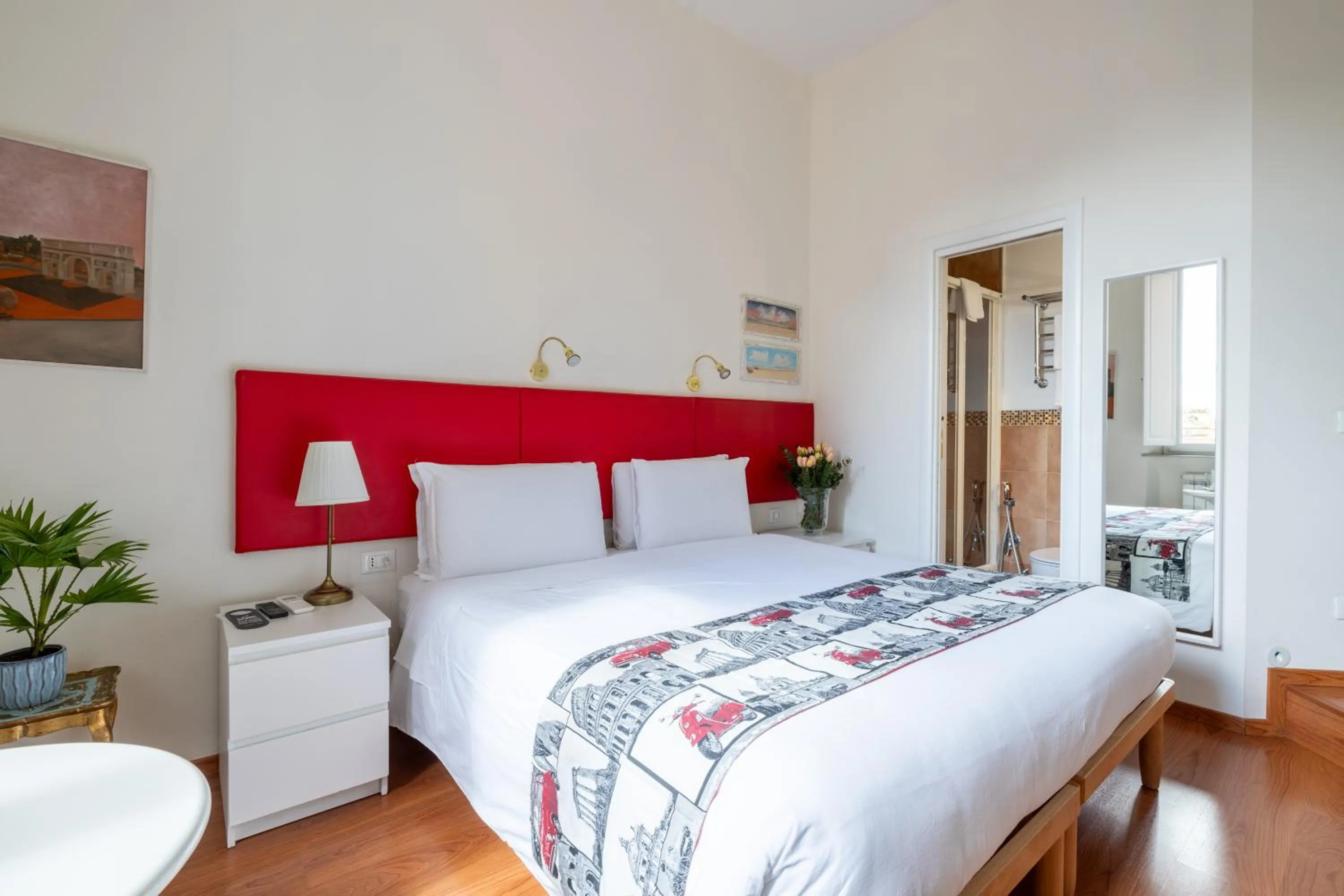 Bedroom, Bed in Temple View FCollection Superior Relais