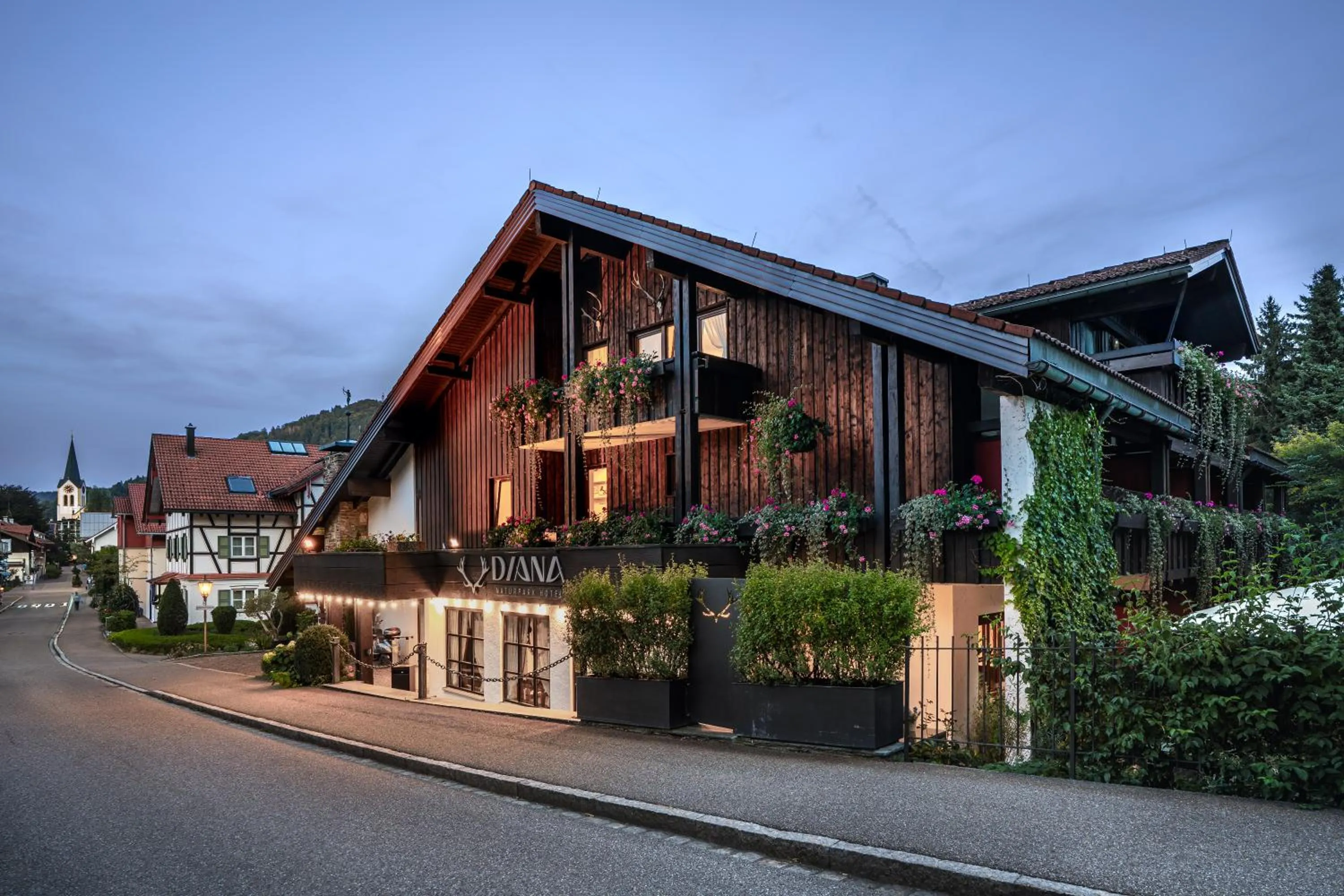 Property building in DIANA Naturpark Hotel - Partnerbetrieb von "Oberstaufen PLUS GOLF"