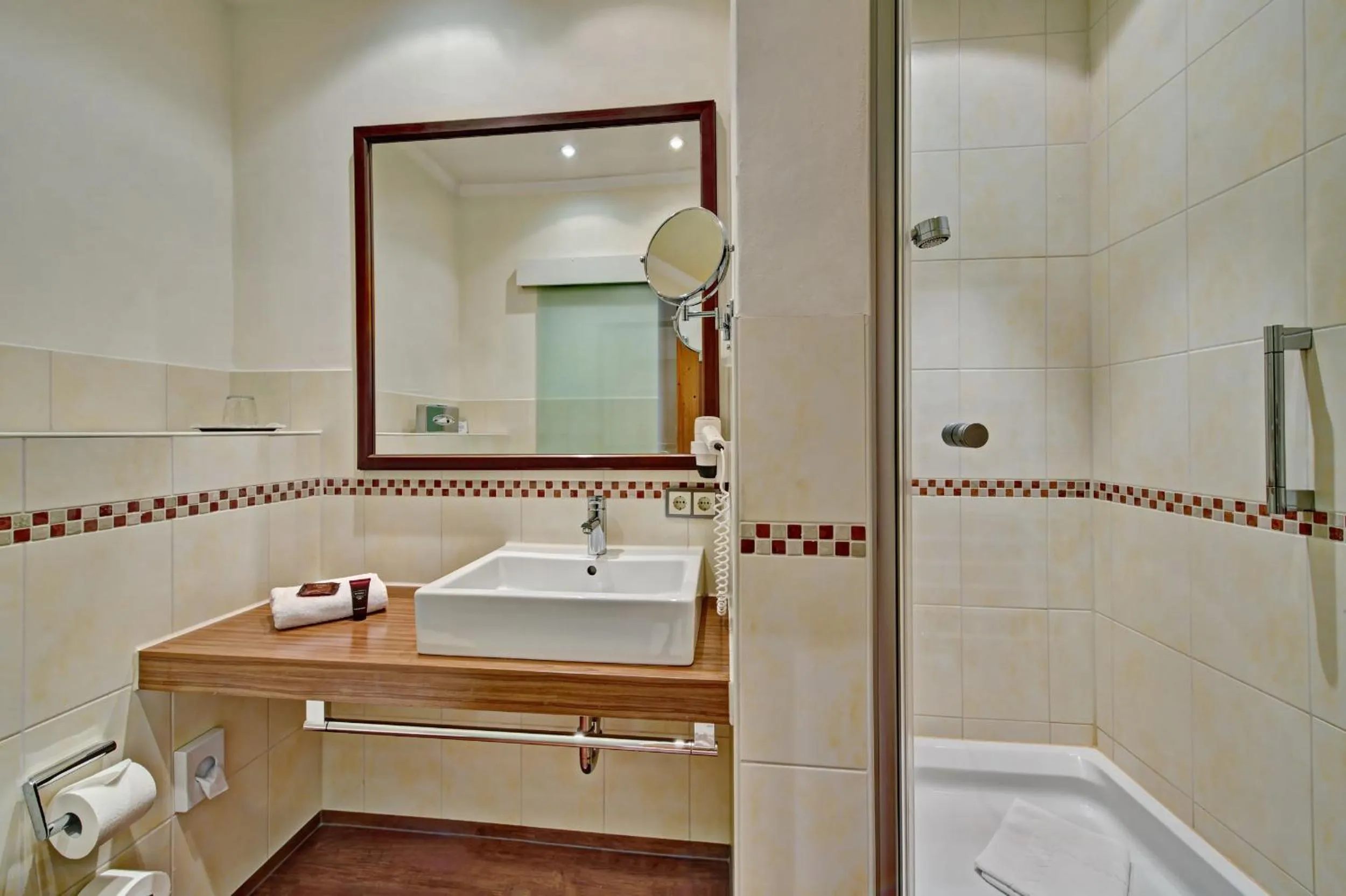 Bathroom in DIANA Naturpark Hotel - Partnerbetrieb von "Oberstaufen PLUS GOLF"