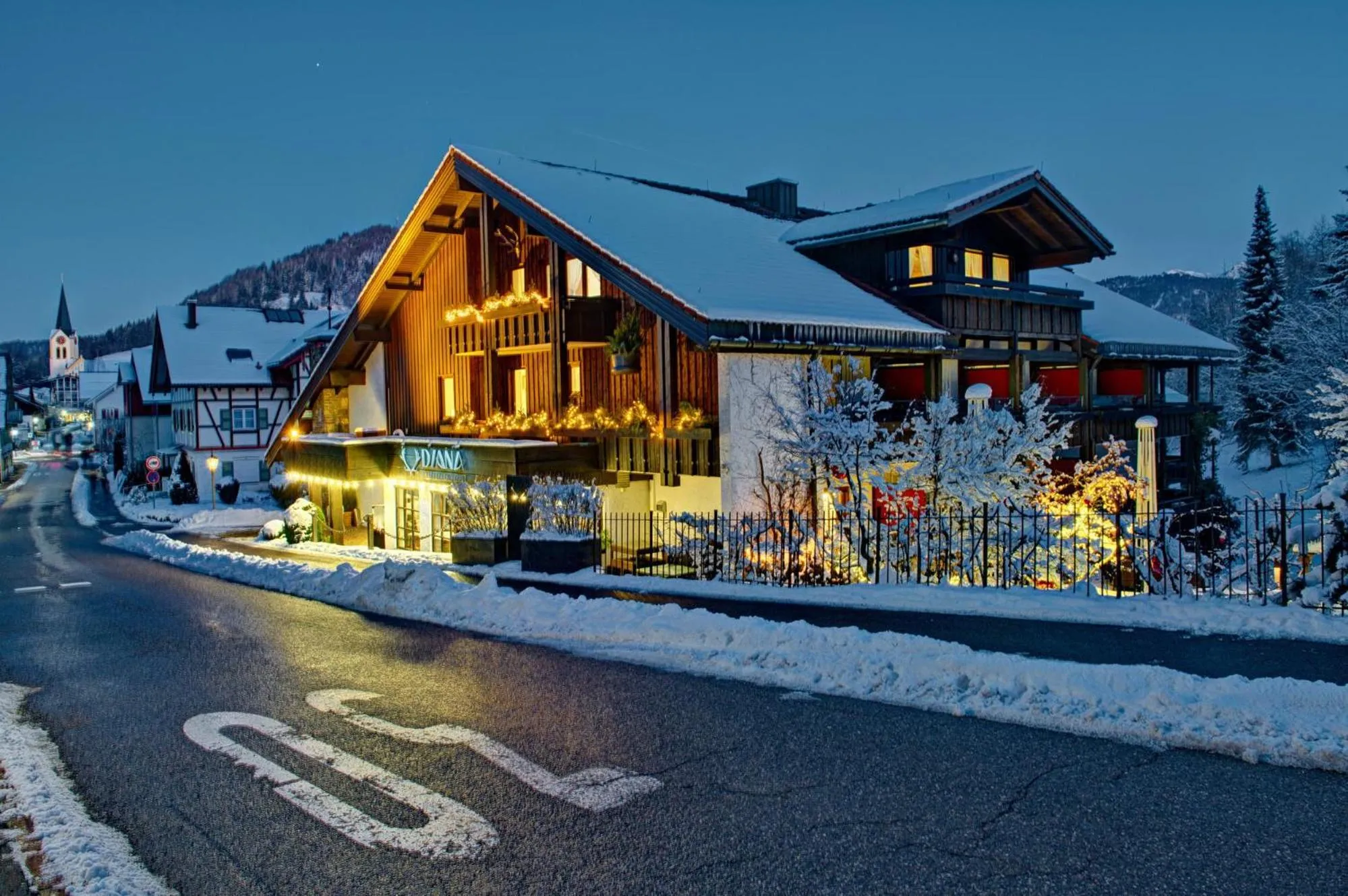 Property building in DIANA Naturpark Hotel - Partnerbetrieb von "Oberstaufen PLUS GOLF"