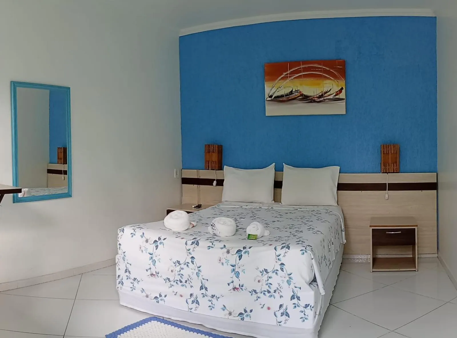 Bed in Porto Bahia Hotel