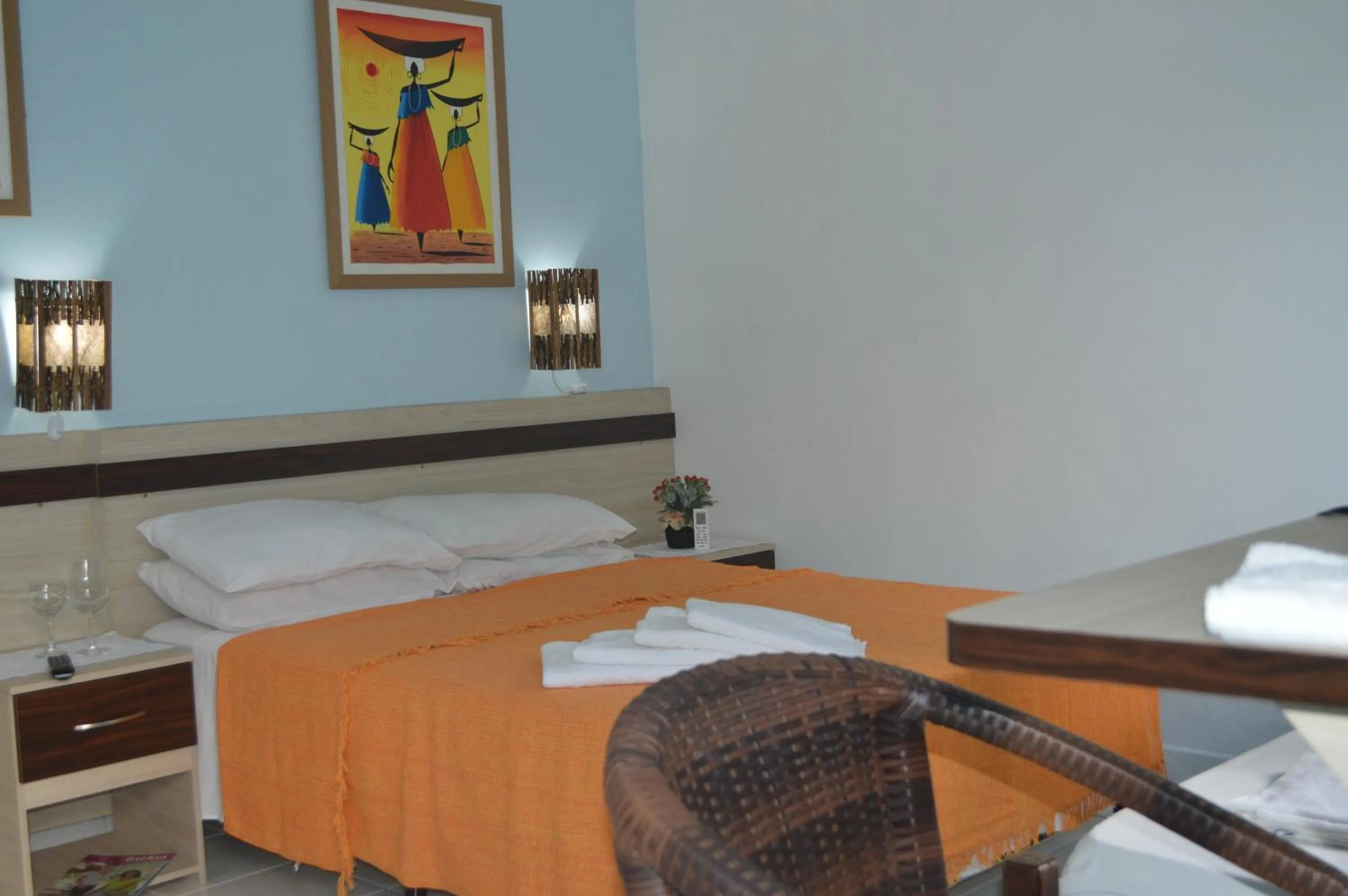 Bed in Porto Bahia Hotel