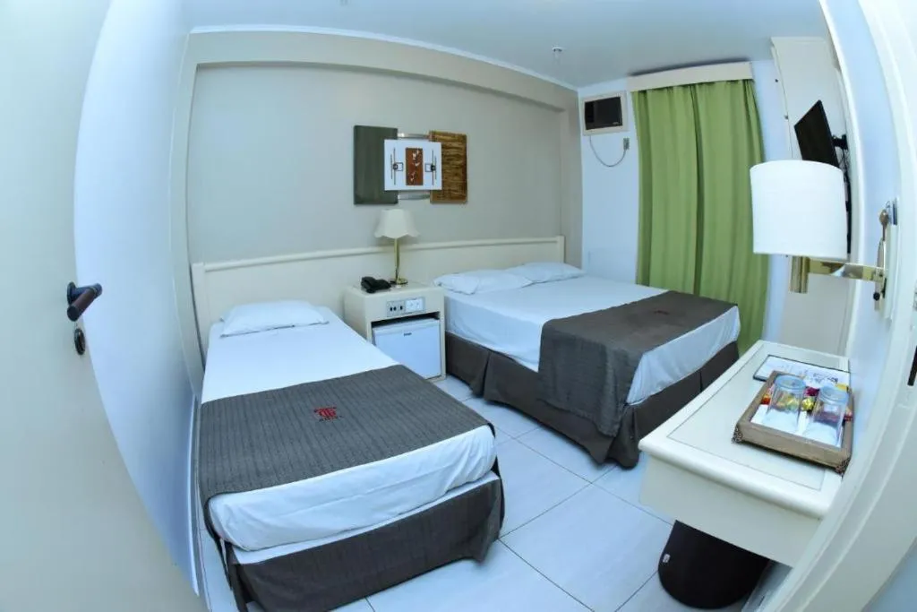 Bed in Trade Garden Hotel