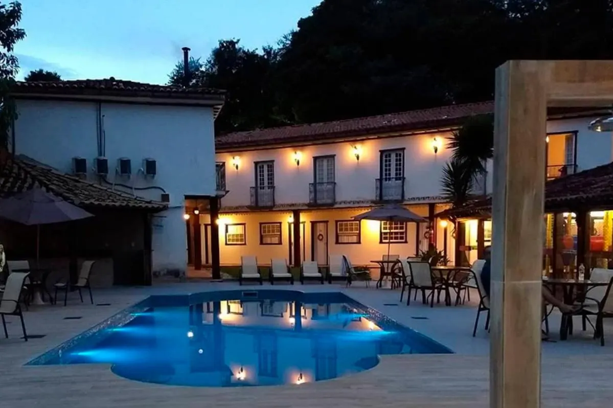 Swimming pool in Pousada Mãe D'Água