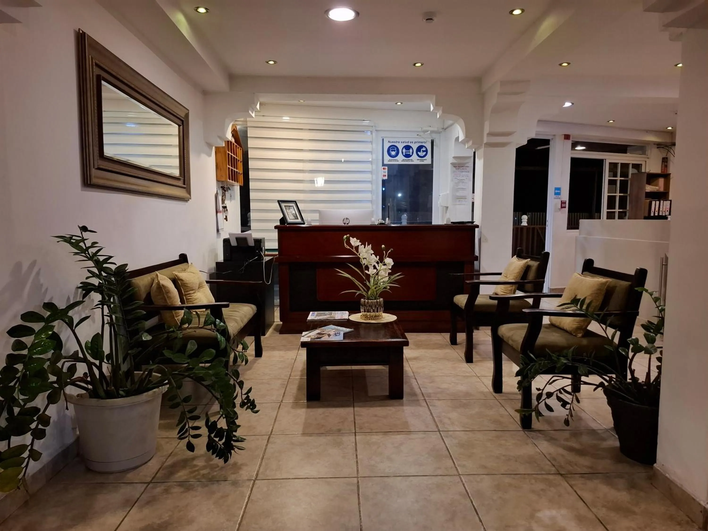 Lobby or reception in Hotel La Casa de la Abuela