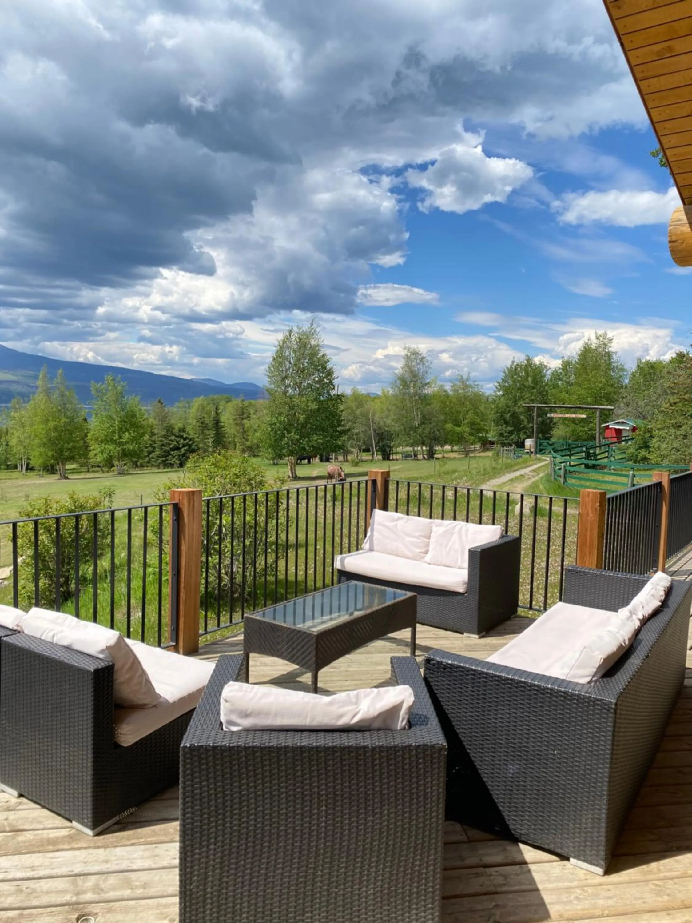 Balcony/Terrace in Williston Lake Resort