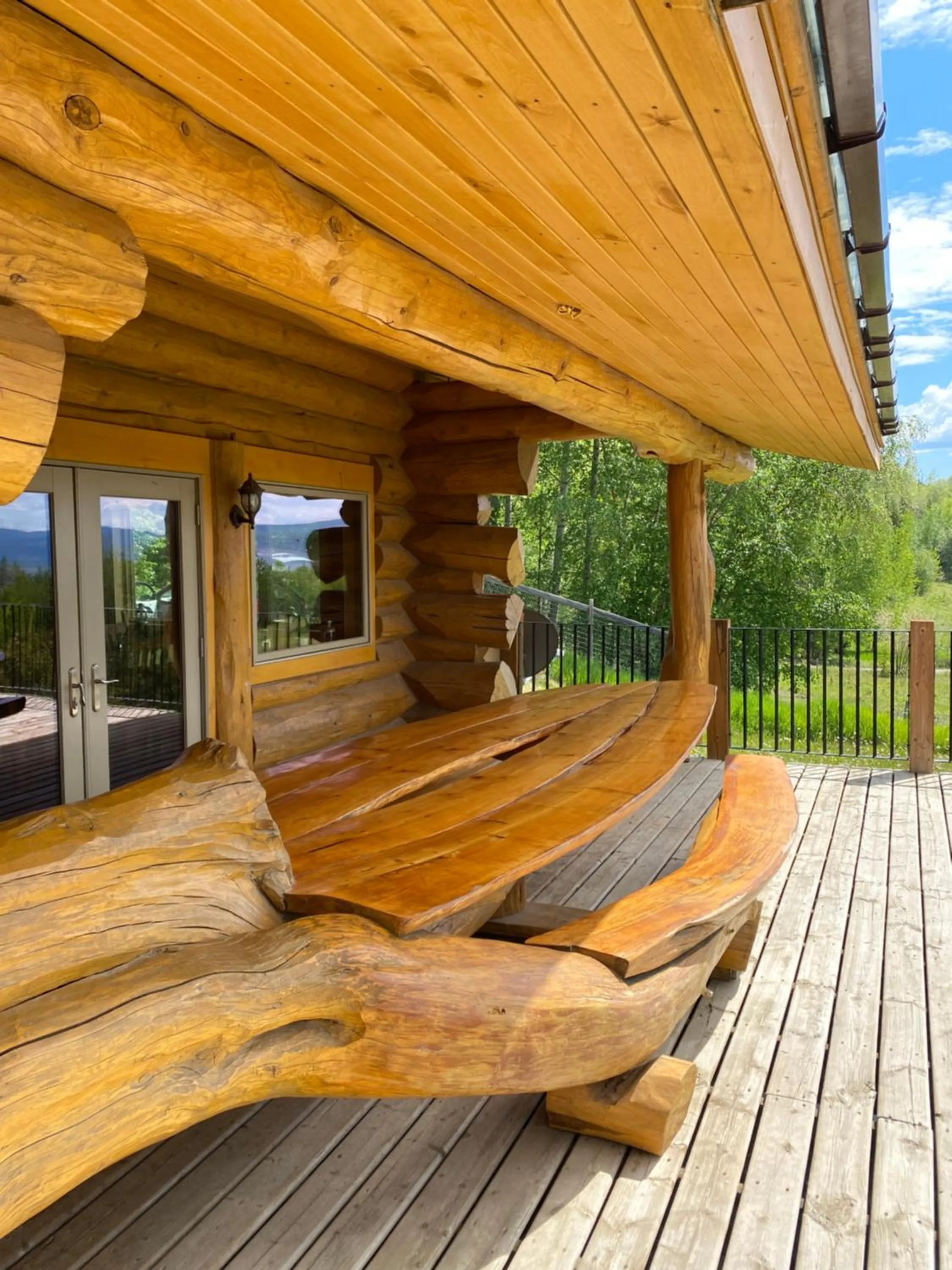 Balcony/Terrace in Williston Lake Resort