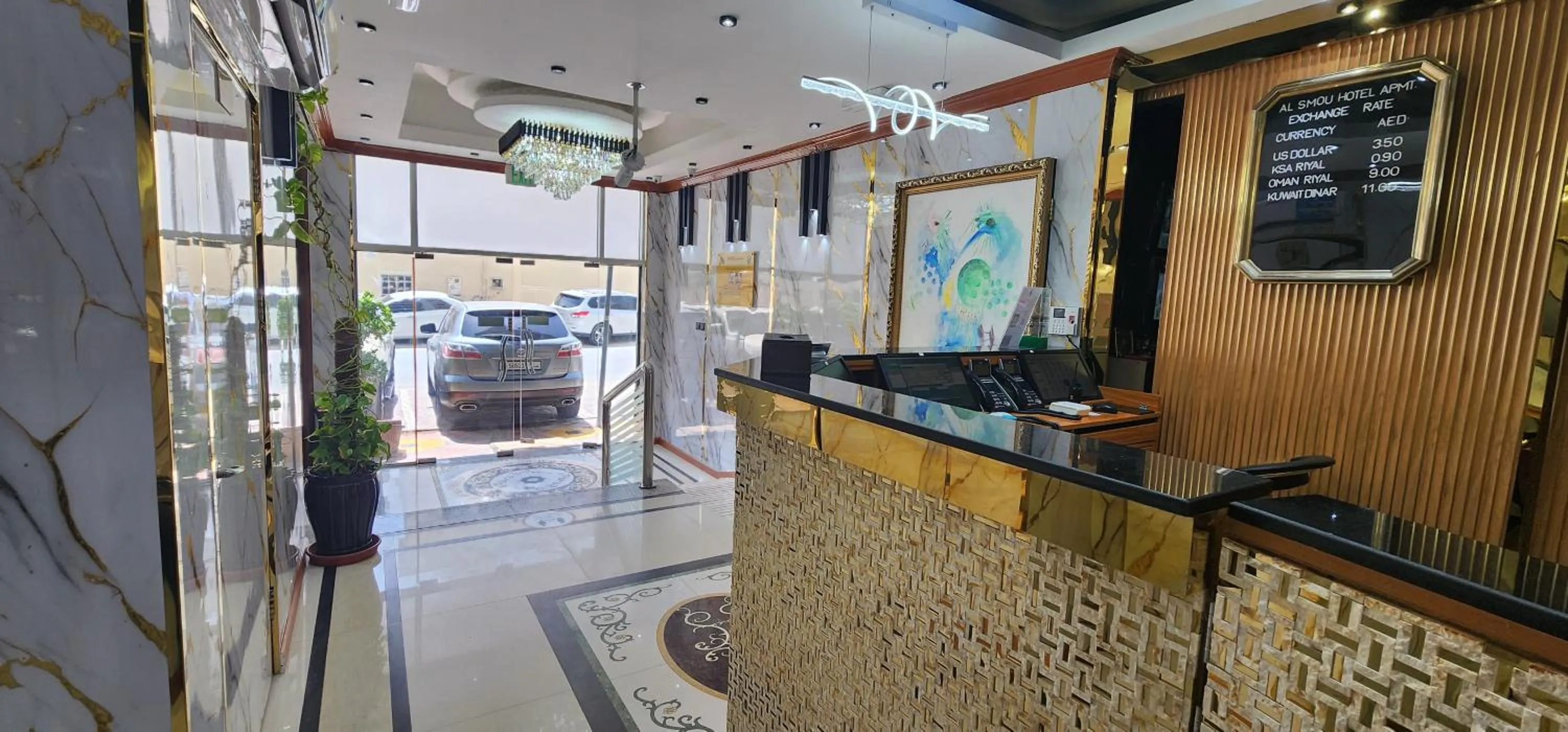 Facade/entrance in Al Smou Hotel Apartments - MAHA HOSPITALITY GROUP