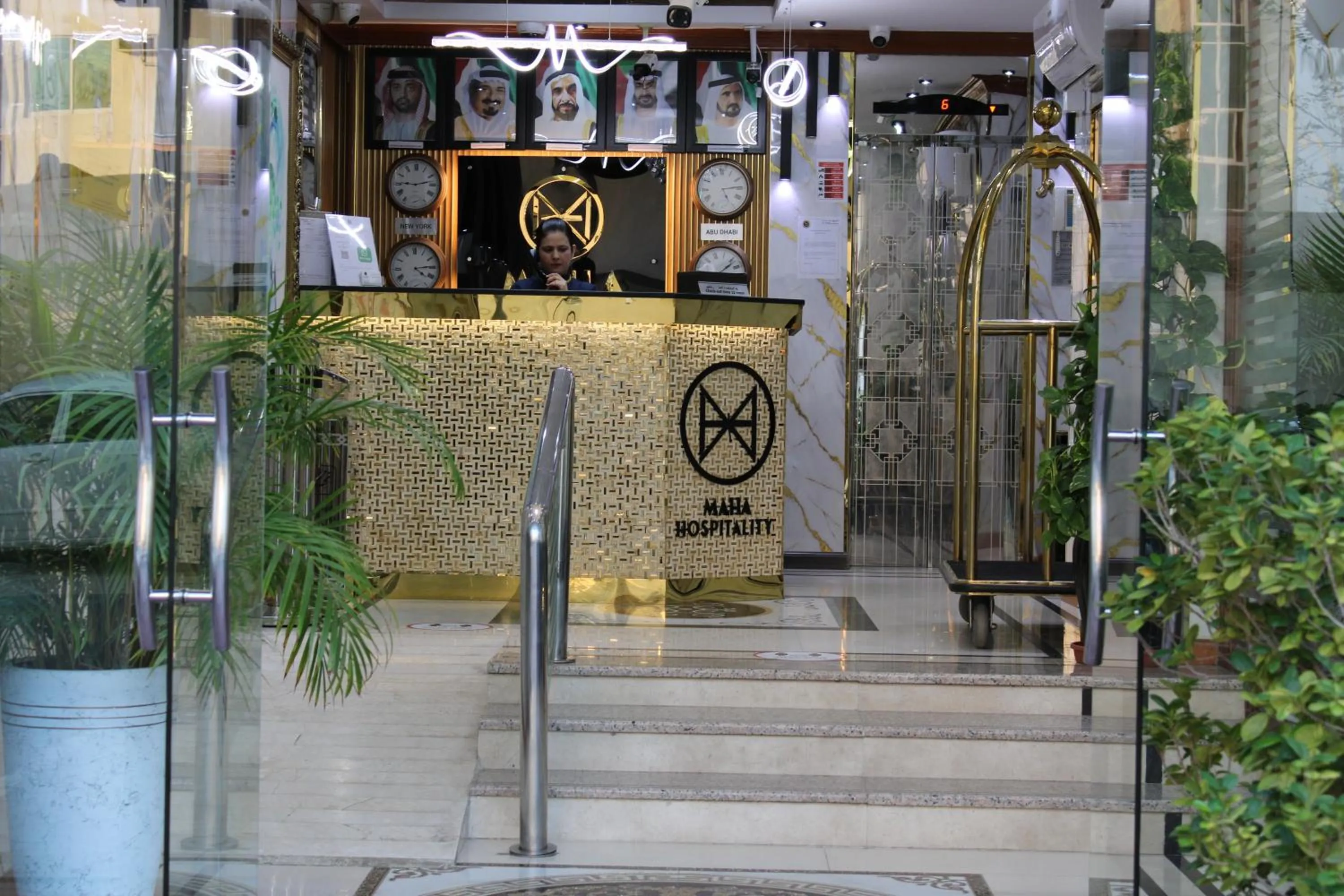 Facade/entrance in Al Smou Hotel Apartments - MAHA HOSPITALITY GROUP