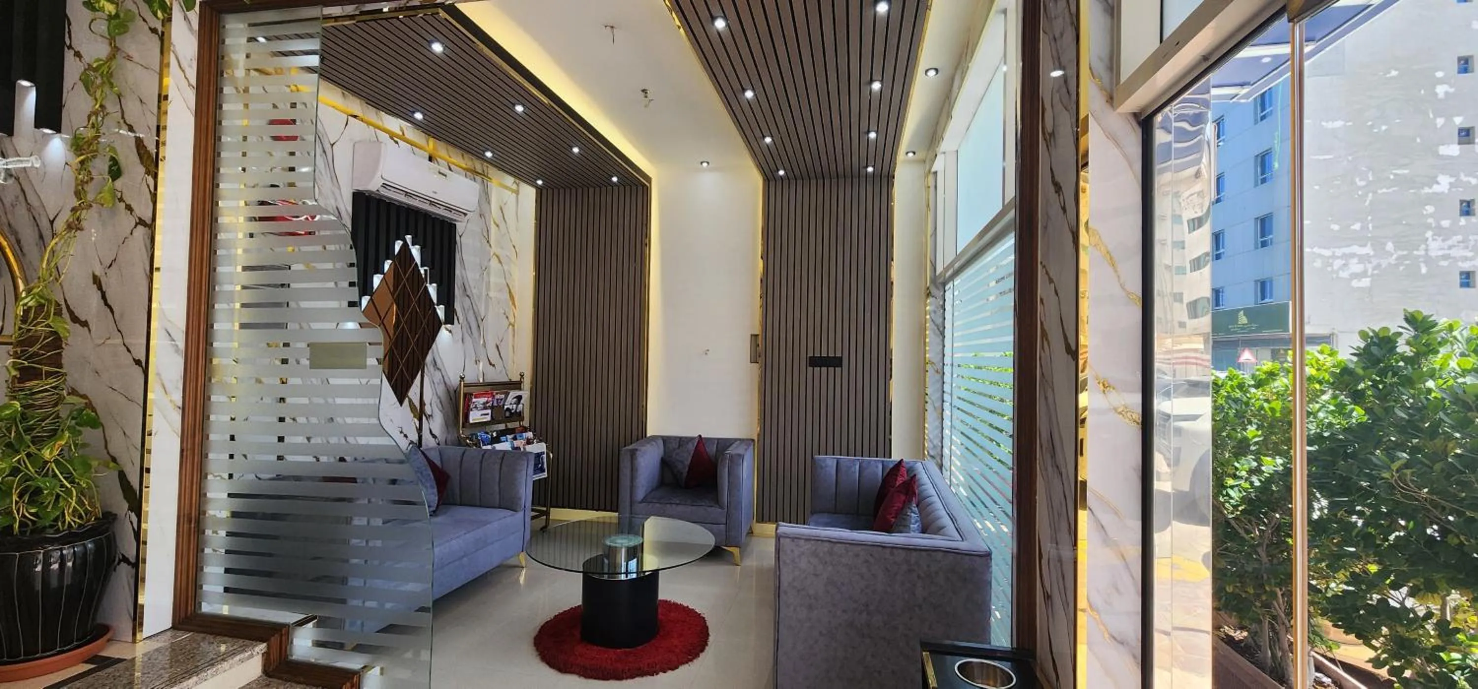 Property building in Al Smou Hotel Apartments - MAHA HOSPITALITY GROUP