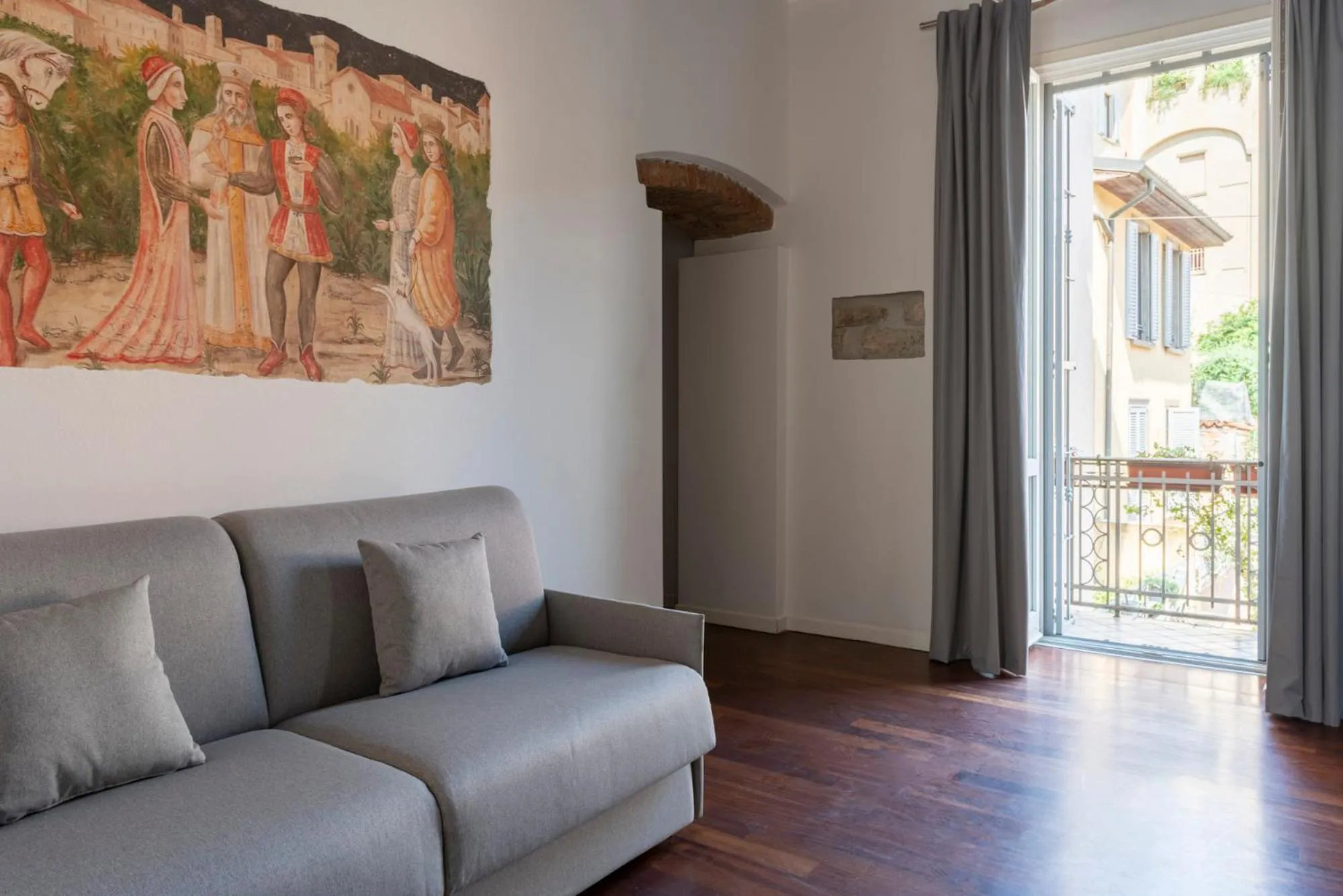 Living room in Casa di Sofia Città Alta