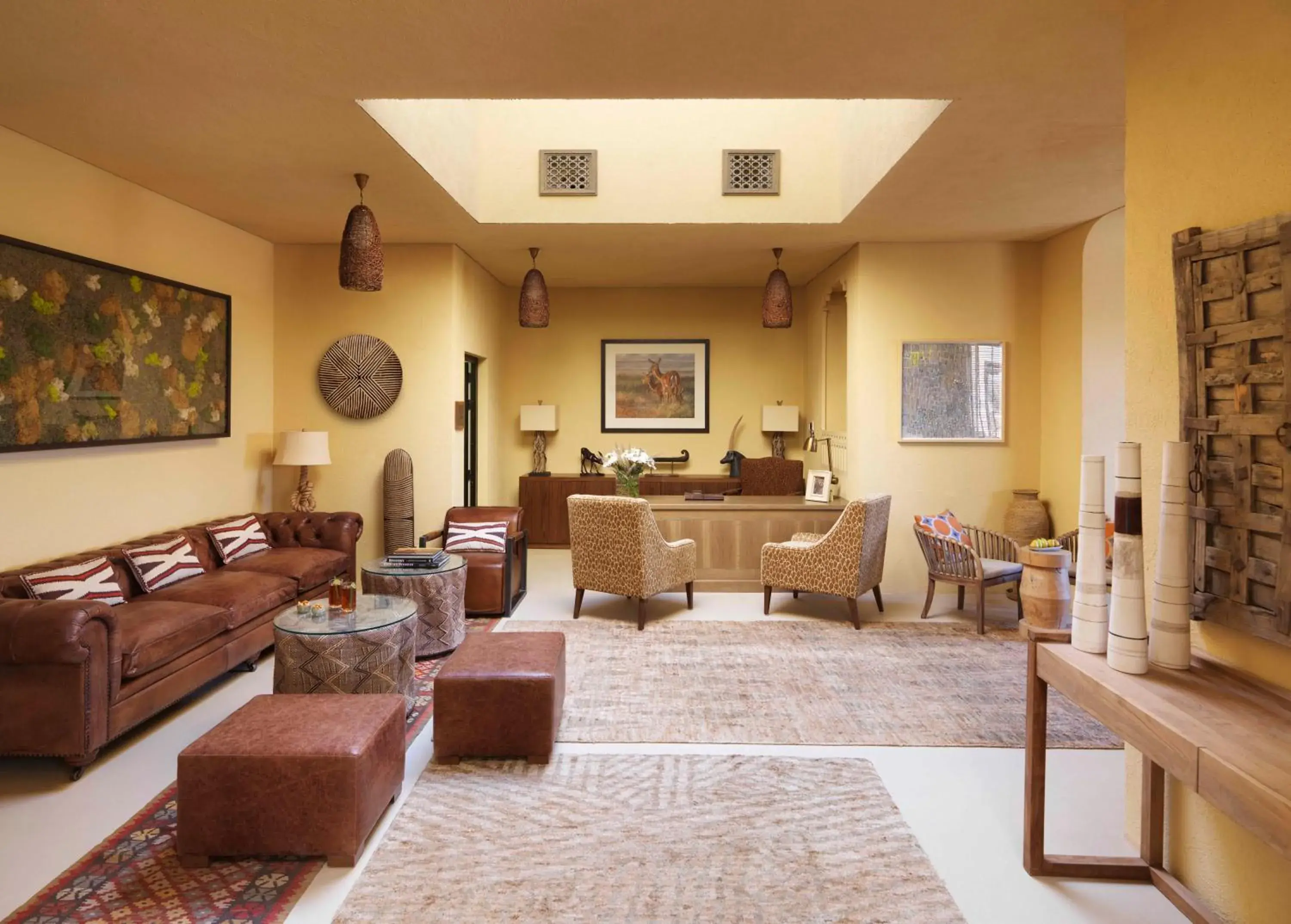 Lobby or reception in Anantara Sir Bani Yas Island Al Sahel Villas Lobby or reception in Anantara Sir Bani Yas Island Al Sahel Villas