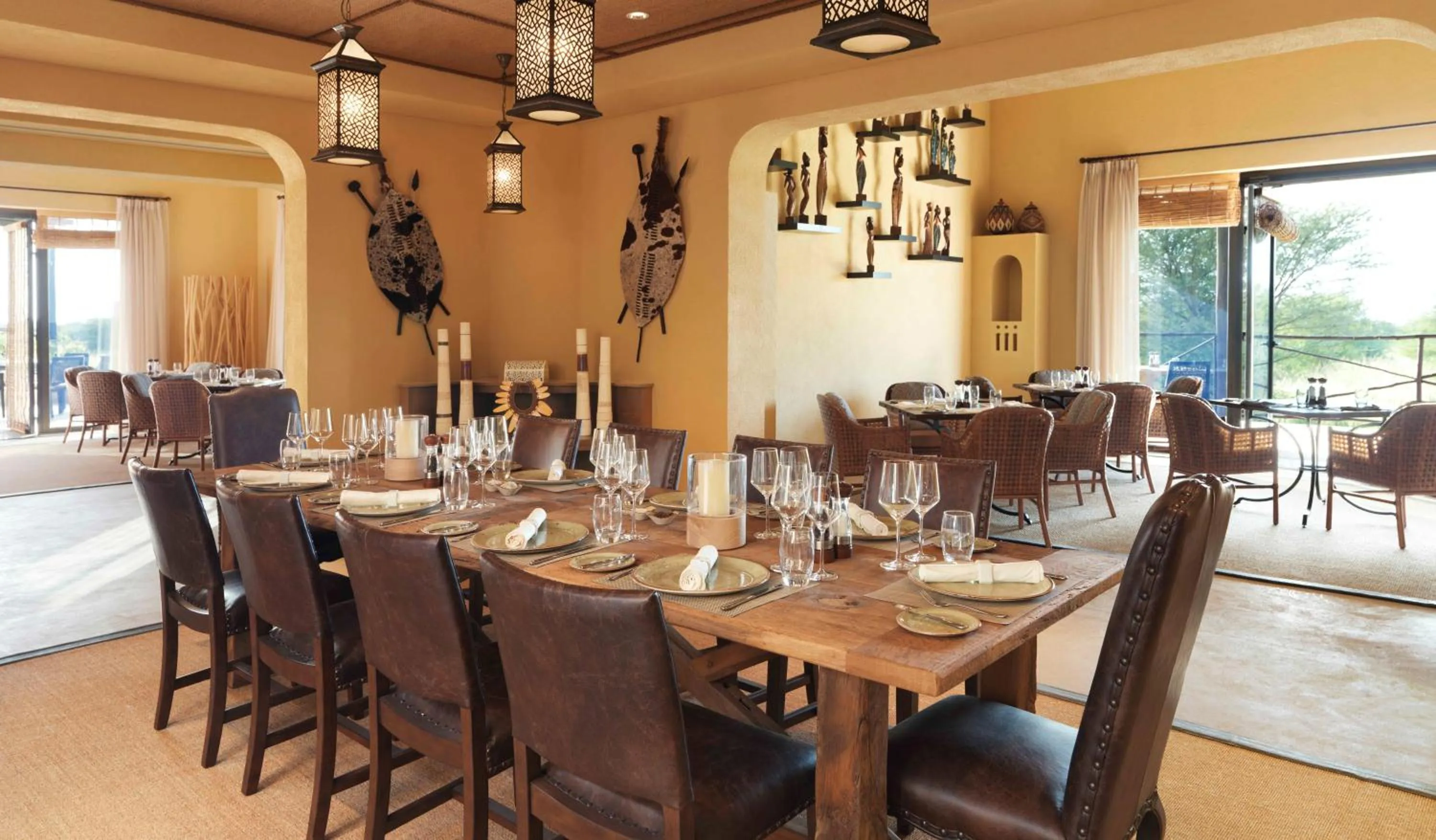 Restaurant/places to eat in Anantara Sir Bani Yas Island Al Sahel Villas