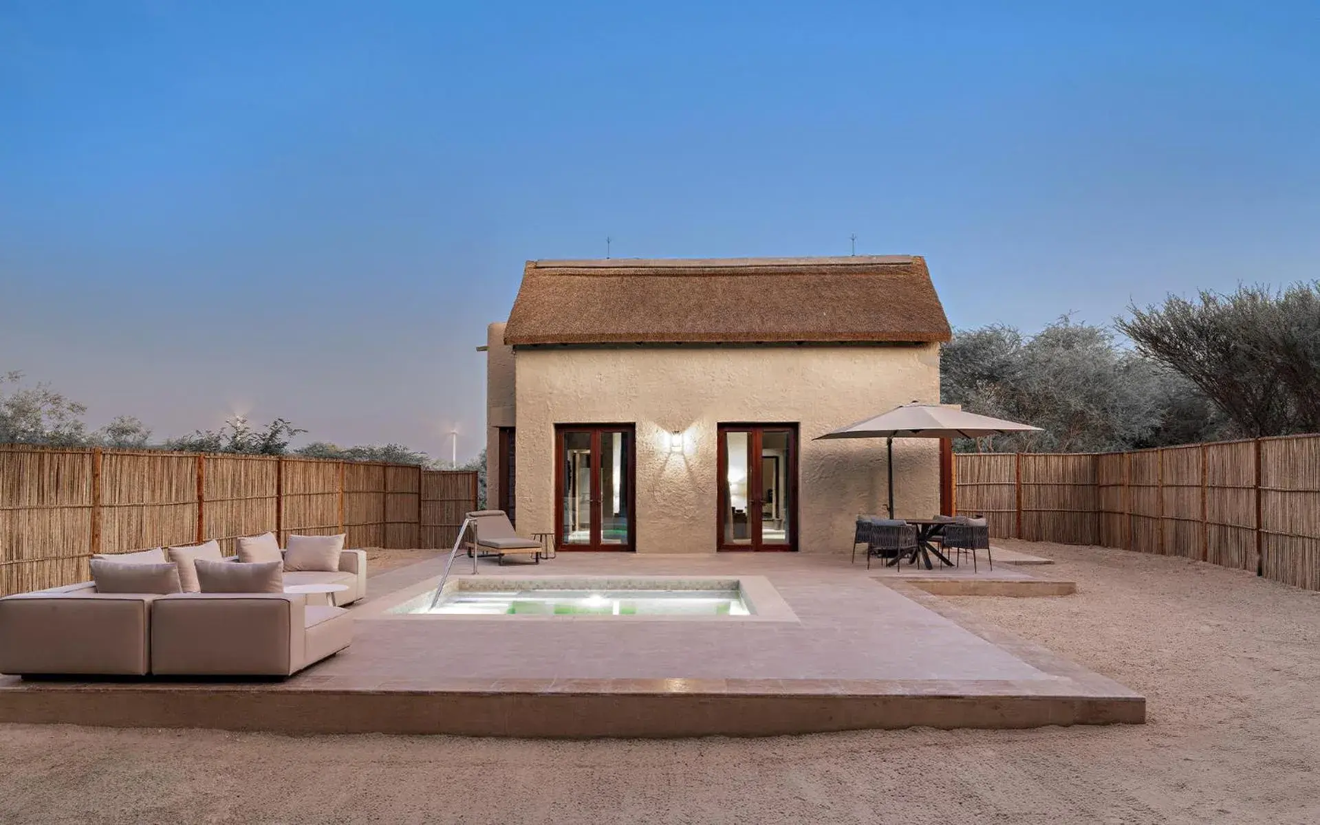 Bedroom in Anantara Sir Bani Yas Island Al Sahel Villas Bedroom in Anantara Sir Bani Yas Island Al Sahel Villas