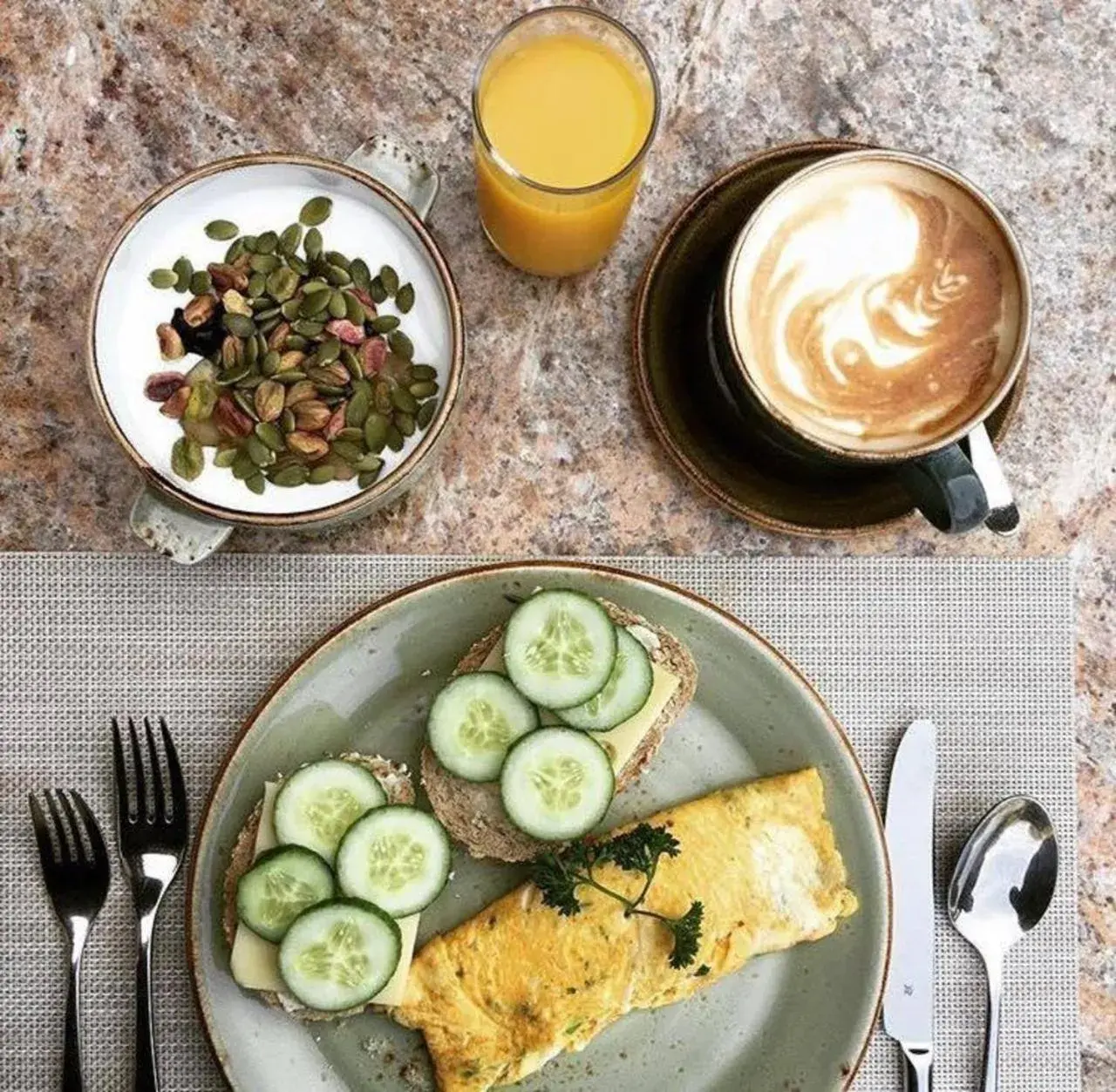 Breakfast in Anantara Sir Bani Yas Island Al Sahel Villas Breakfast in Anantara Sir Bani Yas Island Al Sahel Villas