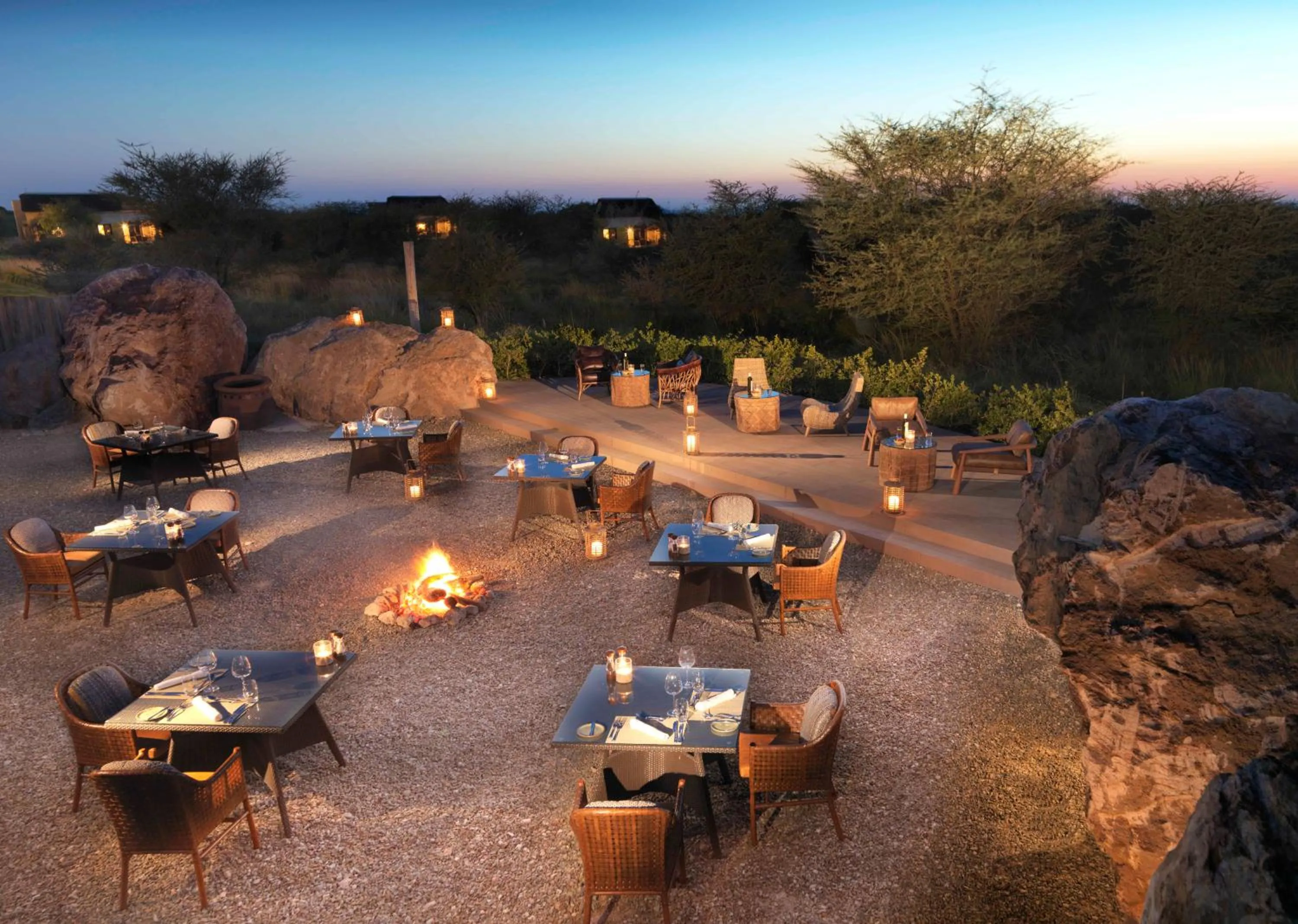 Restaurant/places to eat in Anantara Sir Bani Yas Island Al Sahel Villas