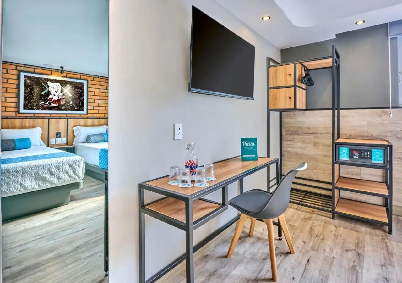 Bed in Hotel Marti Bed in Hotel Marti