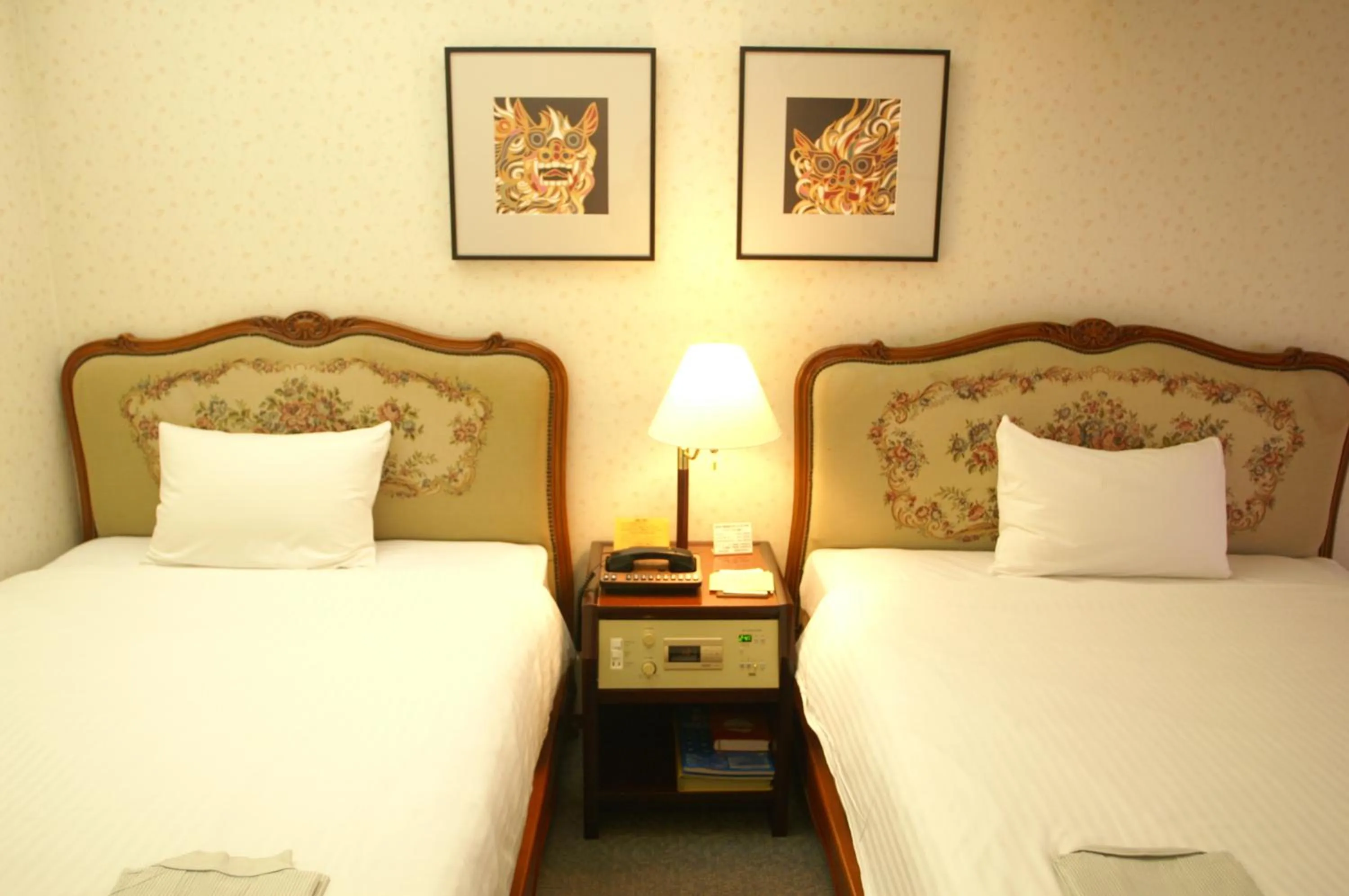 Bed in Ryukyu Sun Royal Hotel