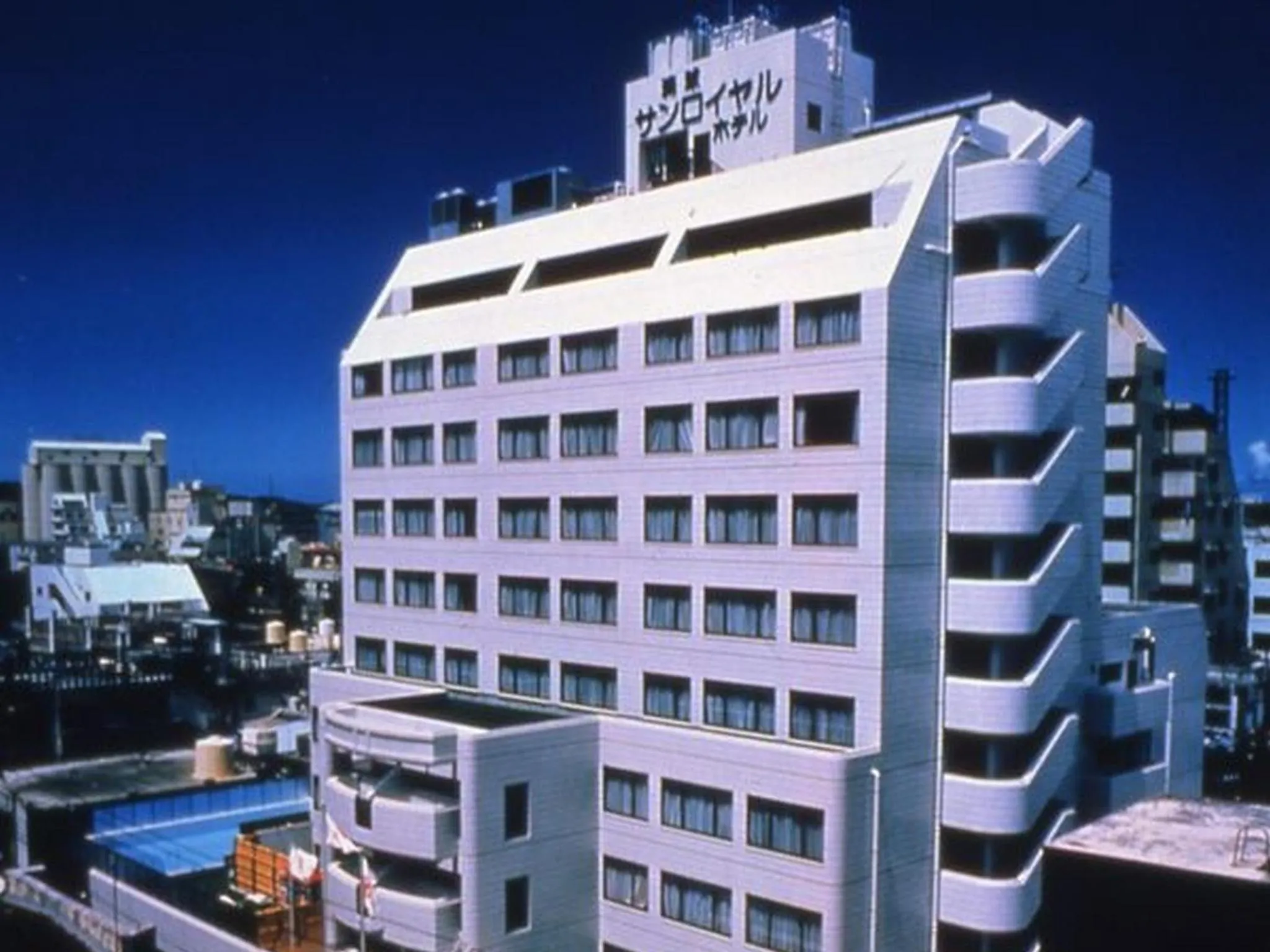 Facade/entrance in Ryukyu Sun Royal Hotel