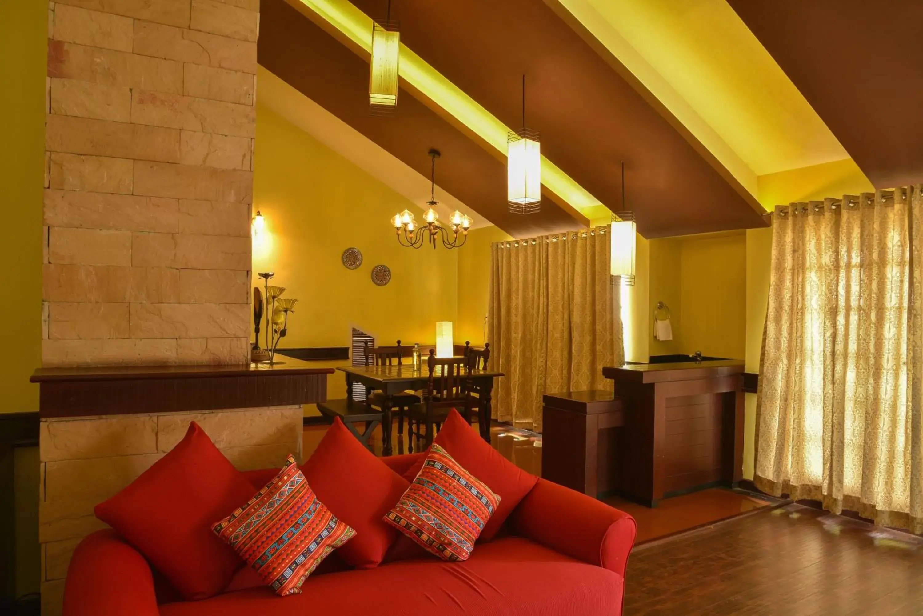 Living room in The Siena Village Living room in The Siena Village