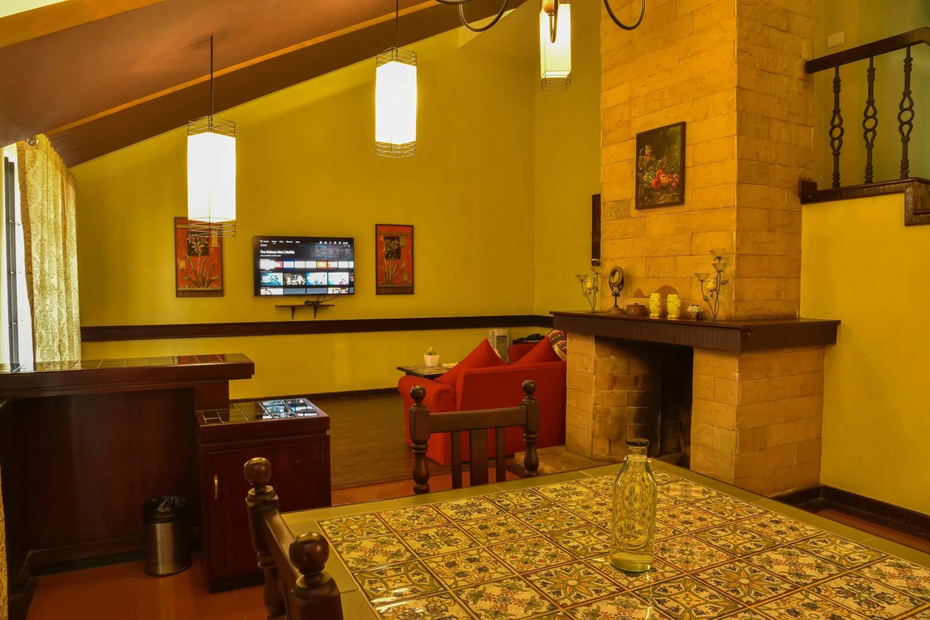 Dining area in The Siena Village