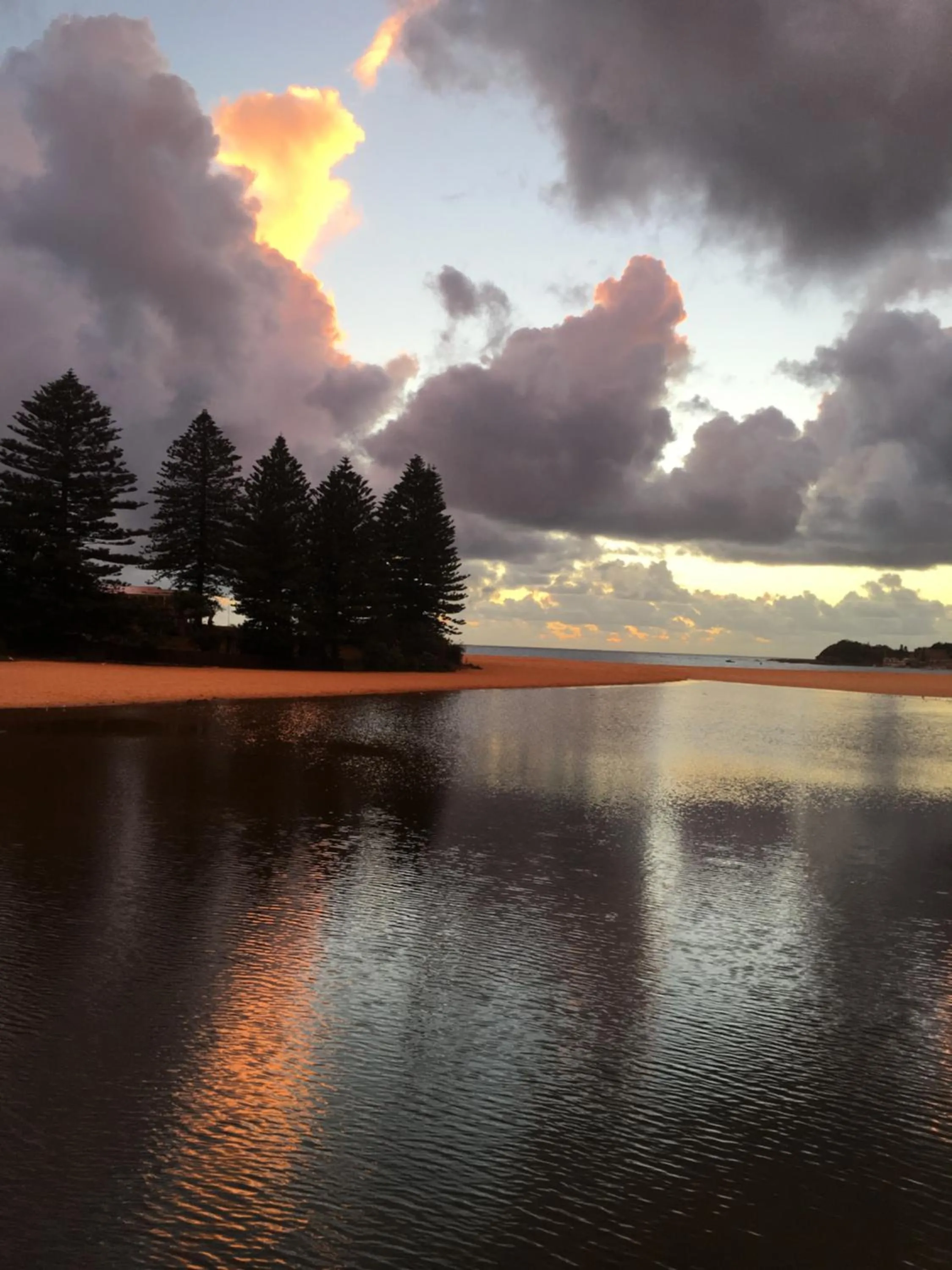 Sunrise in The Clan Terrigal