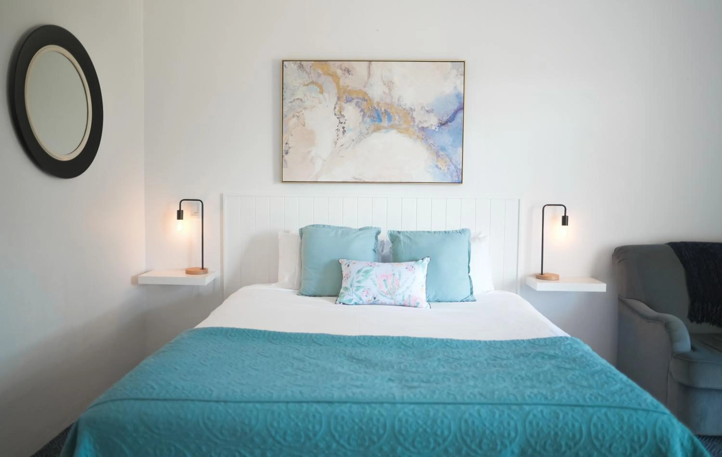 Bed in The Clan Terrigal