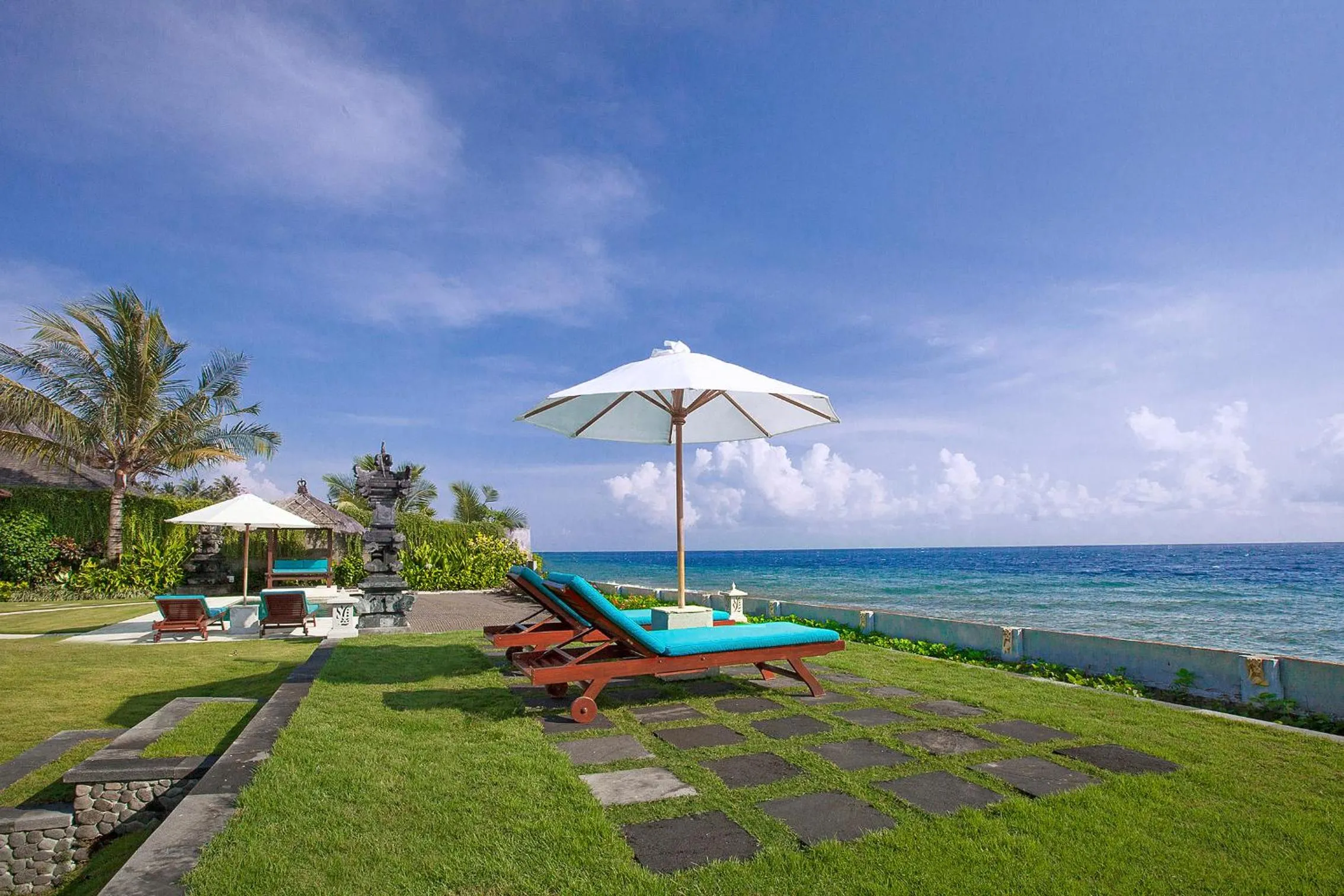 Sea view in Aslin Villa