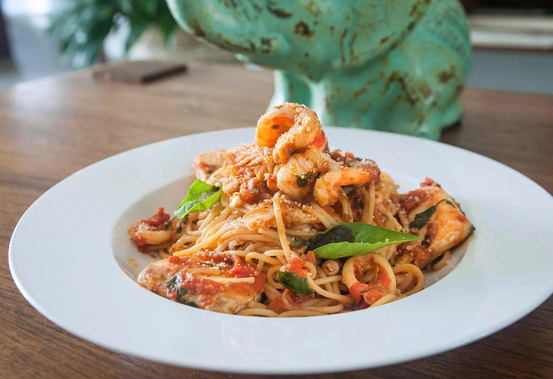 Food close-up in Aslin Villa