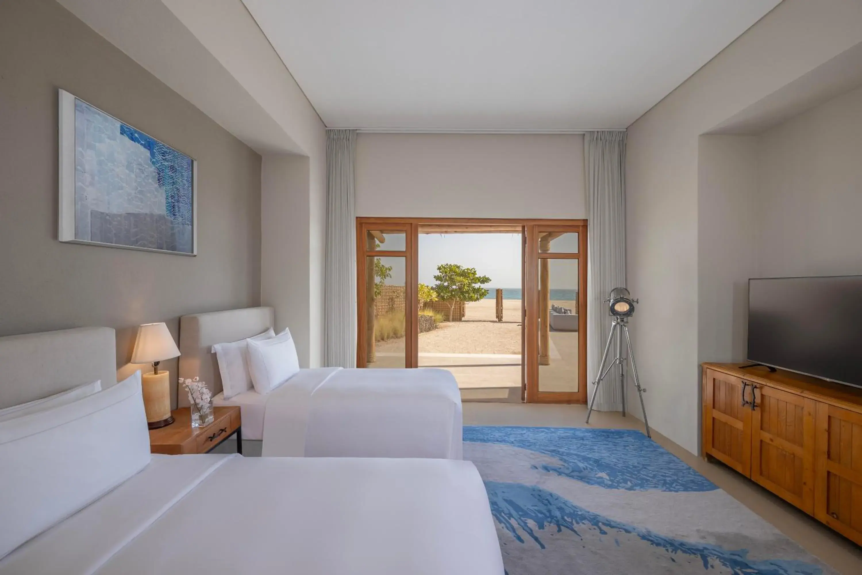 Property building, Bed in Anantara Sir Bani Yas Island Al Yamm Villa Resort Property building, Bed in Anantara Sir Bani Yas Island Al Yamm Villa Resort