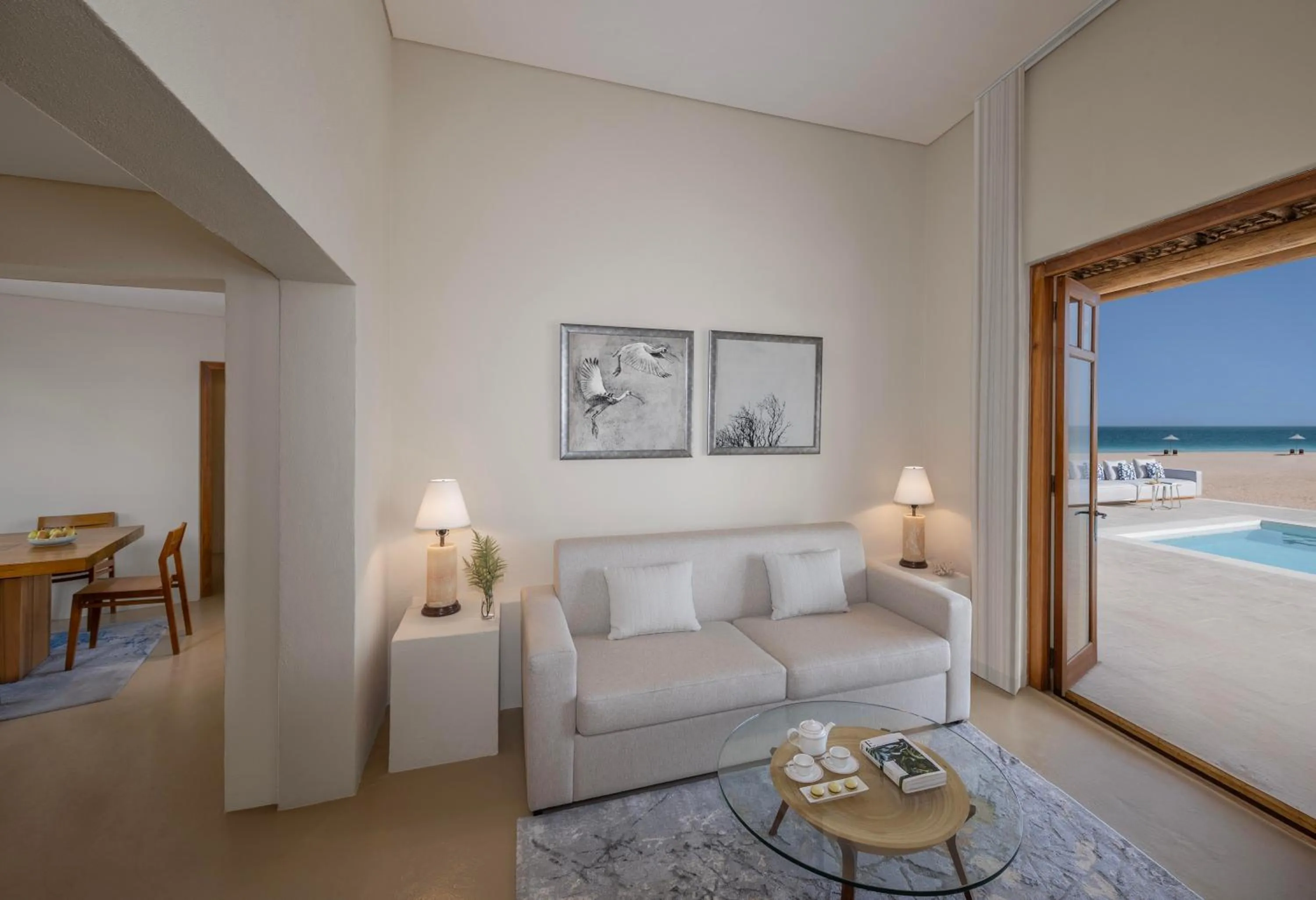 Property building in Anantara Sir Bani Yas Island Al Yamm Villa Resort